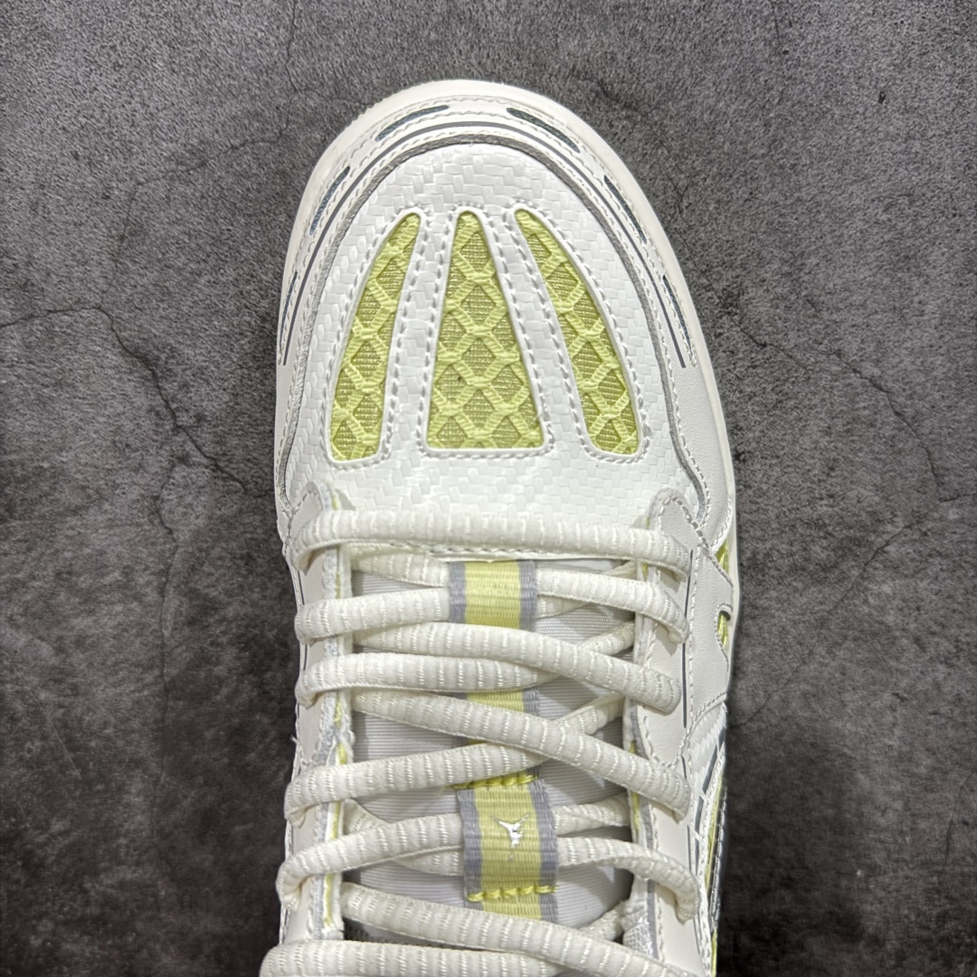 【K版】Air Jordan AJ1 Low 低帮 白黄银 HQ2186-130全新流水线出品 市场第二