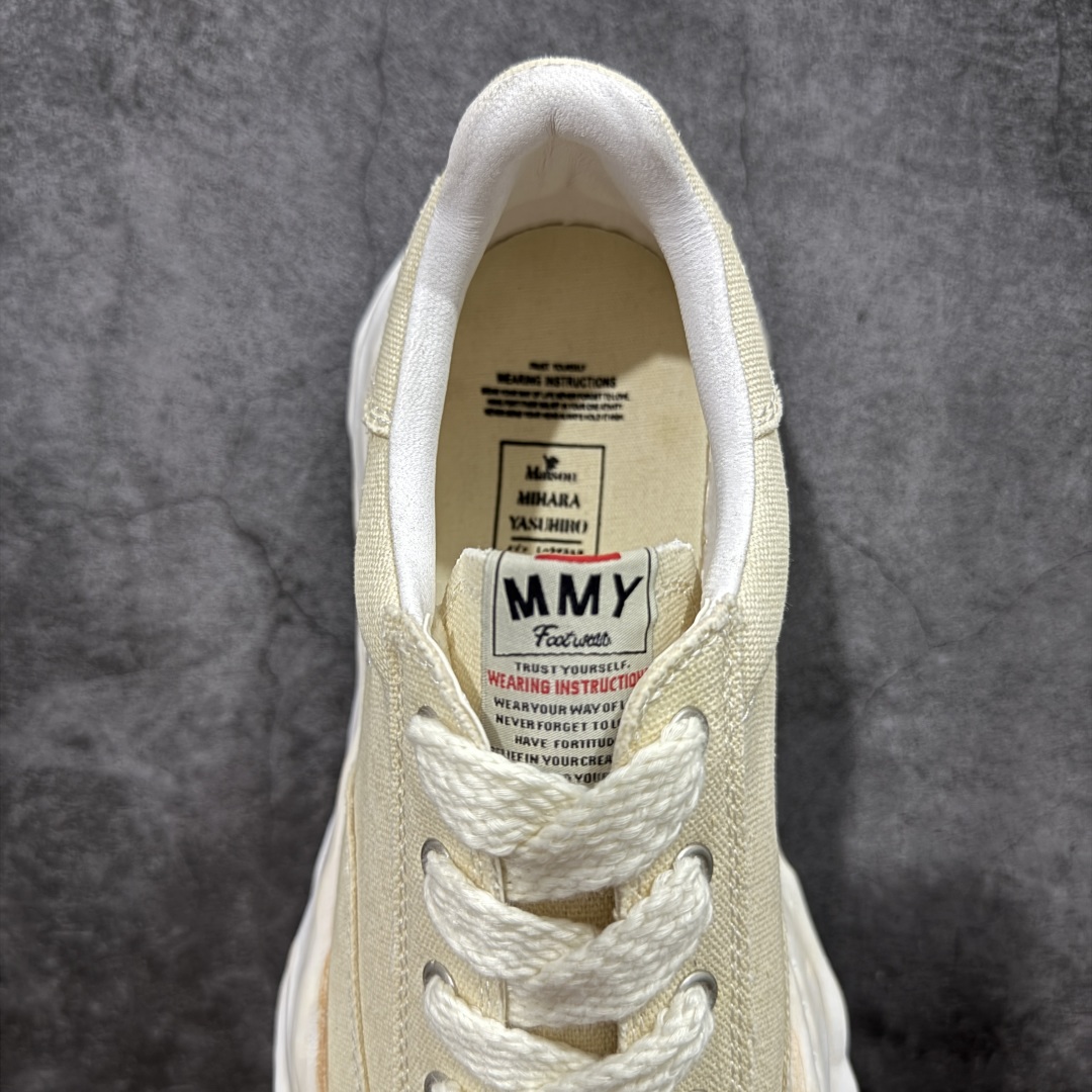 图片[8]-【东莞纯原版】三原康裕MMY/Maison MIHARA YASUHIRO Wayne Original Sole Leather Low Sneaker版变形溶解雪糕底低帮百搭休闲运动板鞋 东莞原产 原楦原纸版开发 全新开发 双模一次发泡点位气孔EVA中底 底部嵌入组合RB橡胶耐磨大底 采用全粒面头层皮革鞋面材质 正确织麦及包装盒 清晰后跟电绣LOGO🆚区别市面普通版本尺码：35 36 37 38 39 40 41 42 43 44 45 正常尺码-选品中心