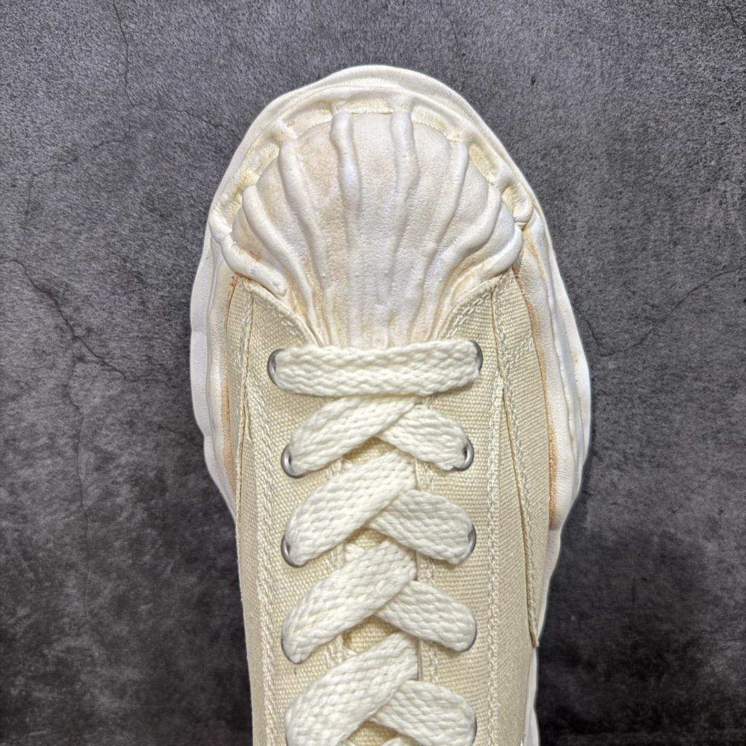 图片[5]-【东莞纯原版】三原康裕MMY/Maison MIHARA YASUHIRO Wayne Original Sole Leather Low Sneaker版变形溶解雪糕底低帮百搭休闲运动板鞋 东莞原产 原楦原纸版开发 全新开发 双模一次发泡点位气孔EVA中底 底部嵌入组合RB橡胶耐磨大底 采用全粒面头层皮革鞋面材质 正确织麦及包装盒 清晰后跟电绣LOGO🆚区别市面普通版本尺码：35 36 37 38 39 40 41 42 43 44 45 正常尺码-选品中心