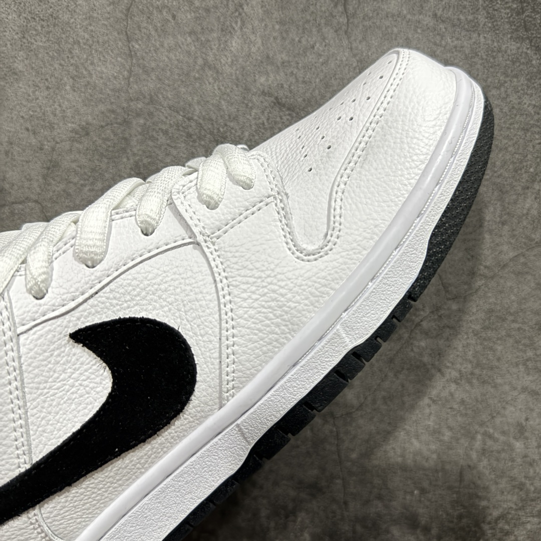 图片[6]-【免修ST版本】Nike SB Dunk Low 经典白黑 低帮休闲板鞋 #配色鞋身通体采用皮革材质打造，配色方面以经典的简约白黑色呈现 货号：HF3704-100 尺码：36 36.5 37.5 38 38.5 39 40 40.5 41 42 42.5 43 44 44.5 45 46-选品中心
