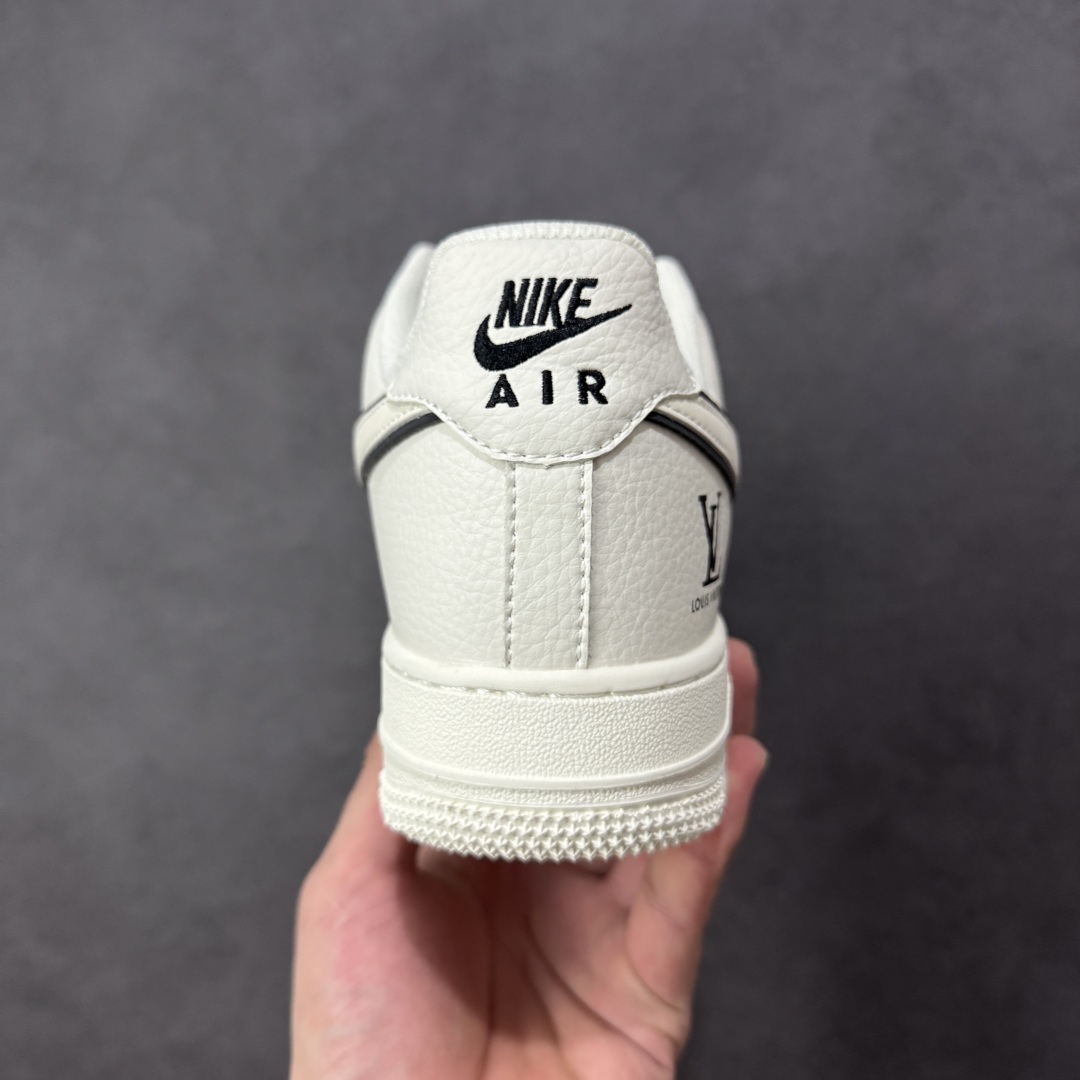 图片[4]-【定制版】Nike Air Force 1\’07 Low LV联名 米白小黑勾 空军一号低帮休闲板鞋  #原楦头原纸板 定制鞋盒 定制五金配件 内置全掌气垫 原厂鞋底 货号：CS5288-035  尺码：36 36.5 37.5 38 38.5 39 40 40.5 41 42 42.5 43 44 44.5 45 编码：HXSA310320-选品中心