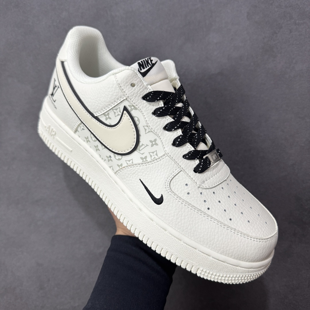 图片[3]-【定制版】Nike Air Force 1\’07 Low LV联名 米白小黑勾 空军一号低帮休闲板鞋  #原楦头原纸板 定制鞋盒 定制五金配件 内置全掌气垫 原厂鞋底 货号：CS5288-035  尺码：36 36.5 37.5 38 38.5 39 40 40.5 41 42 42.5 43 44 44.5 45 编码：HXSA310320-选品中心