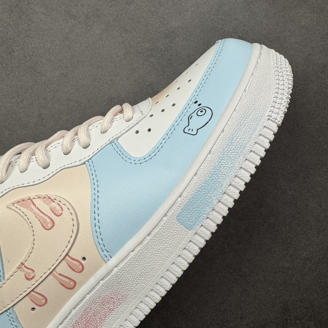 图片[5]-【定制版】Nike Air Force 1\’07 Low 小鱼小猫 空军一号低帮休闲板鞋  #定制皮料 定制鞋盒 原楦原纸板 纯正空军版型 内置全掌气垫 货号：ZH0316-107  尺码：36 36.5 37.5 38 38.5 39 40 40.5 41 42 42.5 43 44 44.5 45 编码：HXSA310320-选品中心