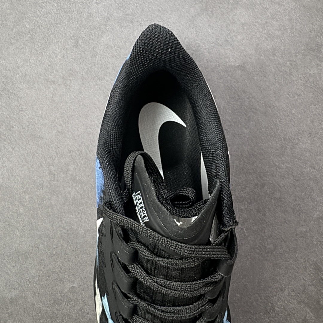 图片[7]-【定制版】Nike Pegasus 37 耐克 飞马37代 低帮 威武之师 黑蓝色 男女同款 赛博朋克 手绘潮流简约百搭防滑耐磨低邦跑步鞋 该定制版球鞋选用原鞋款为Nike Pegasus 37为原鞋，整双鞋以蓝色为主，鞋身配色设计简约百搭，英文涂鸦点缀设计使其更有设计感。 货号：BQ9646-200 尺码：36-45带半码 编码：HXSA310320-选品中心