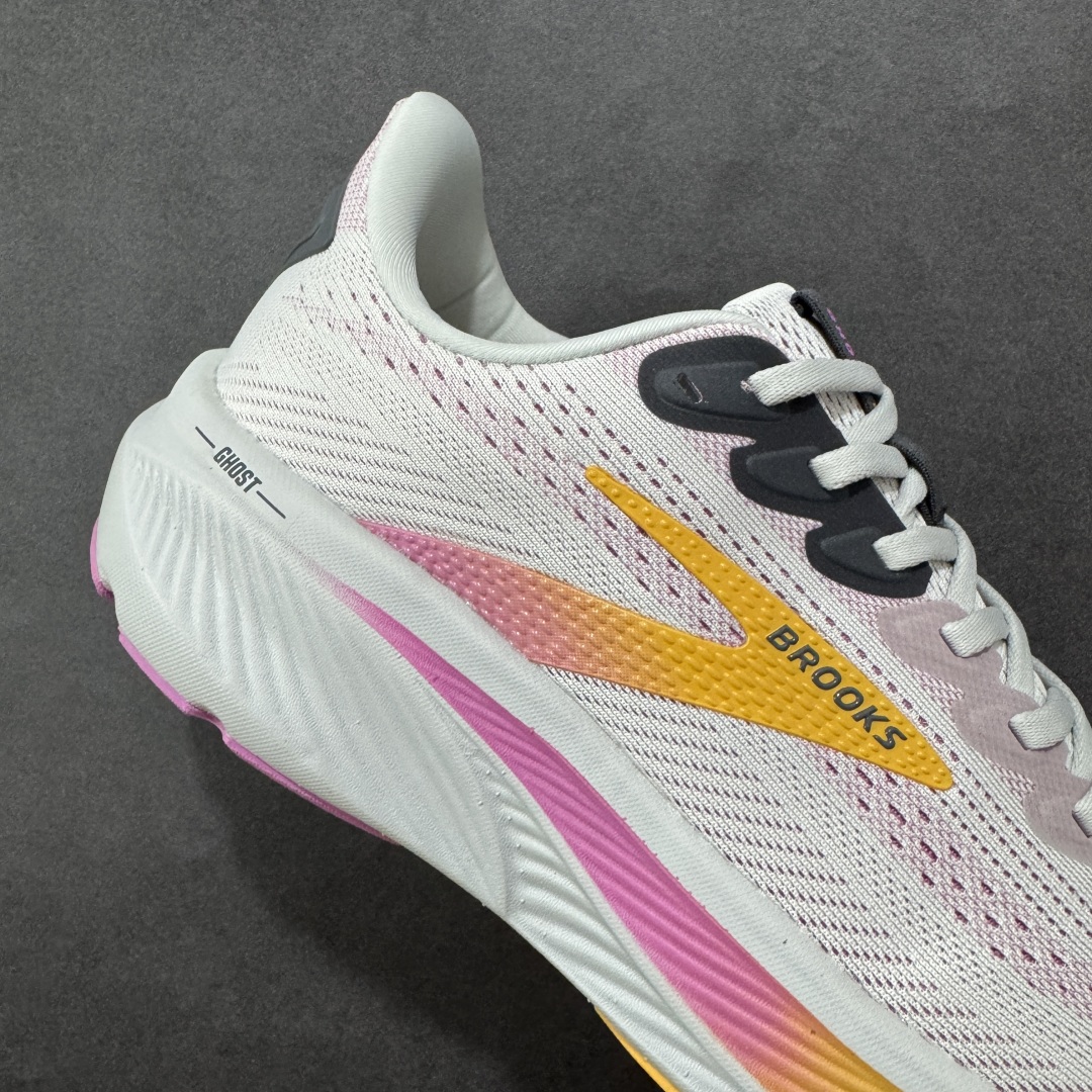 图片[6]-【HX纯原版】外贸热款专供 Brooks 布鲁克斯 Ghost 17 网面运动鞋 官方售价1K+ 超临界Q弹大底 正确鞋底带钢印 平台专供品质 尺码：36 36.5 37.5 38 38.5 39 40 40.5 41 42 42.5 43 44 45 46-选品中心