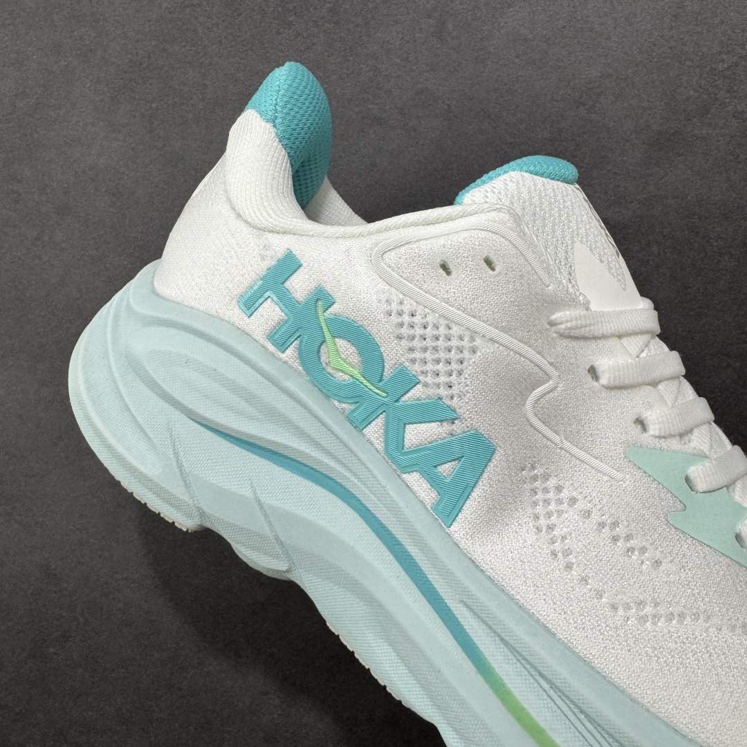 图片[6]-【公司级】HOKA M CLIFTON 10 轻量低帮户外越野跑鞋 户外山脉越野轻量运动跑鞋 鞋面用轻的无缝架构 鞋带用了弹性不易松脱的扁宽弹性鞋带 轻薄的TPU贴在透气的鞋面上 前掌与中掌部分进行加宽 橡胶大底 EVA缓震鞋底用滚动平衡技术引导跑者自然步态 货号：1162031 尺码：36 36.5 37.5 38 38.5 39 40 40.5 41 42 42.5 43 44 45 46-选品中心