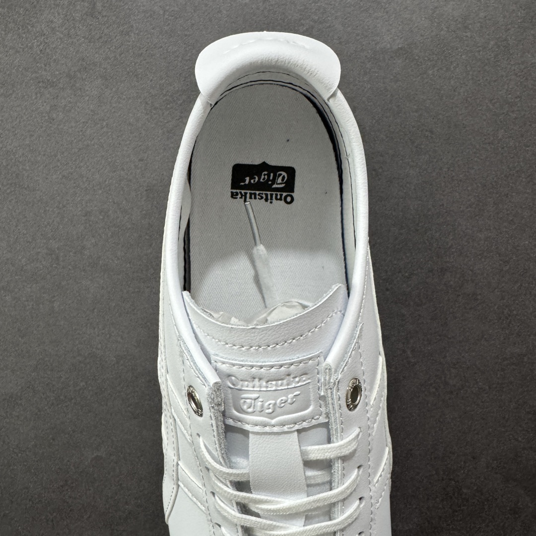 图片[7]-【公司级】Asics 鬼冢虎 Mexico 66 SD款 牛皮革 纯白色 印尼厂Oem原单材料 实拍上架 其余全部客供材料 淘宝B级代购店铺内供💯 四联官方吊牌 乳胶组合鞋垫、羊皮纸质中底 不用宰手买专柜 这里满足你👊🏼 尺码：36-45-选品中心