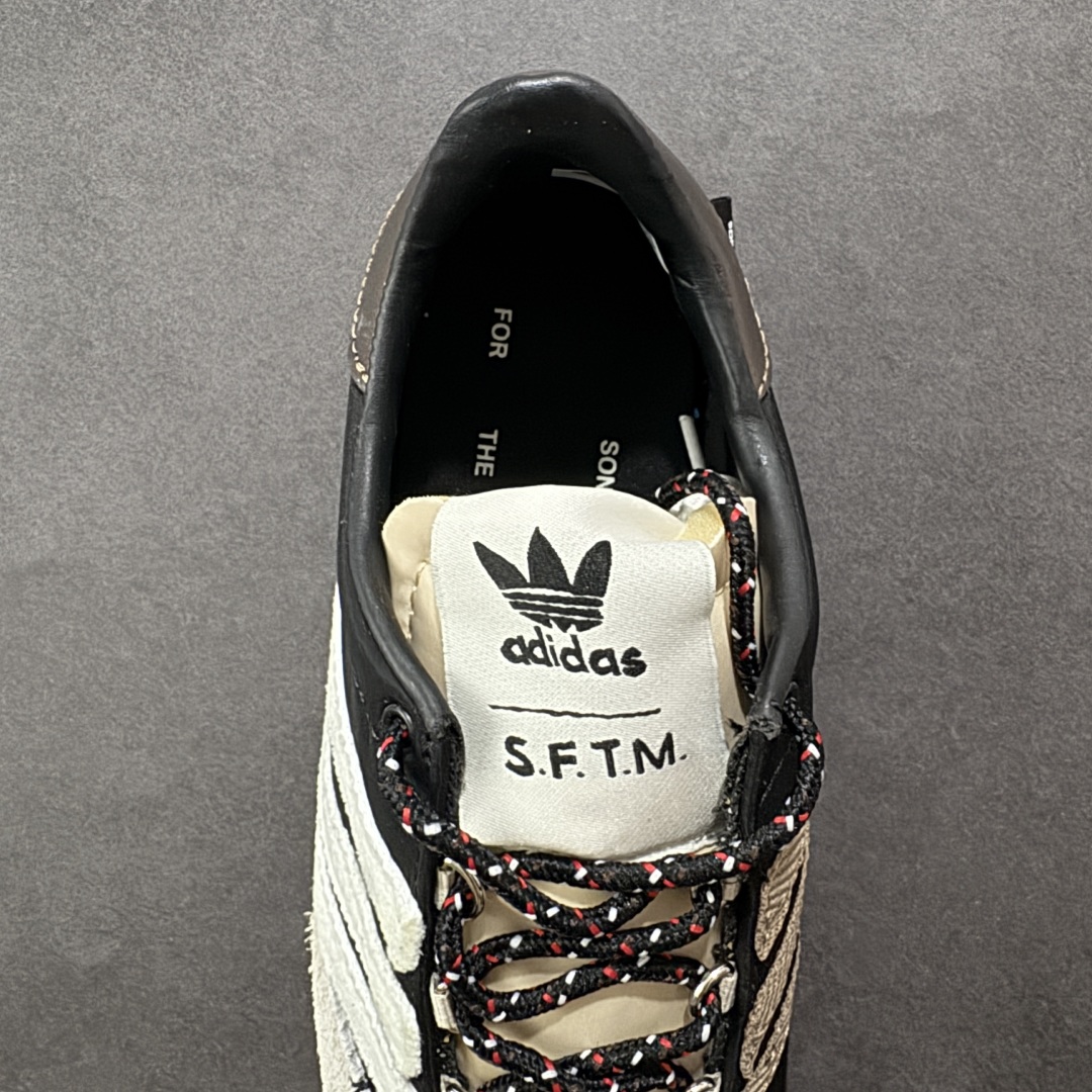 图片[7]-【福利版】Adidas x Song For The Mute 联名款 阿迪三叶草休闲板鞋 #联名款采用尼龙和绒面革的梦幻拼接 低调而富有质感 呈现SFTM一贯的面料美学 皮革材质和尼龙布材质的组合也更具是时代感 亮点十足的斑点鞋带 体现怀旧主义和前卫设计无缝交织 货号： ID3546 尺码：36-45-选品中心
