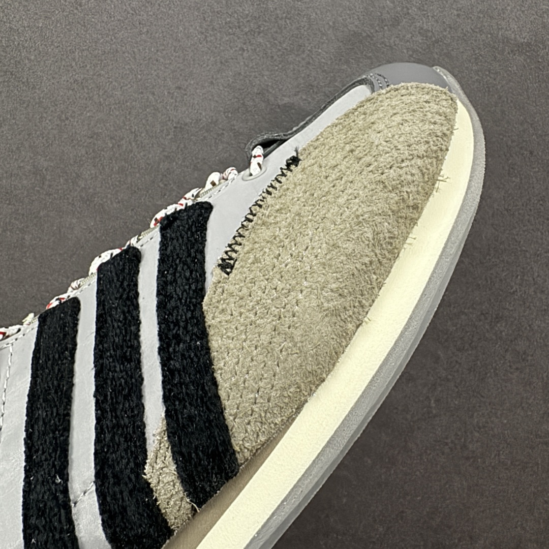 图片[5]-【福利版】Adidas x Song For The Mute 联名款 阿迪三叶草休闲板鞋 #联名款采用尼龙和绒面革的梦幻拼接 低调而富有质感 呈现SFTM一贯的面料美学 皮革材质和尼龙布材质的组合也更具是时代感 亮点十足的斑点鞋带 体现怀旧主义和前卫设计无缝交织 货号： IH7519 尺码：36-45-选品中心