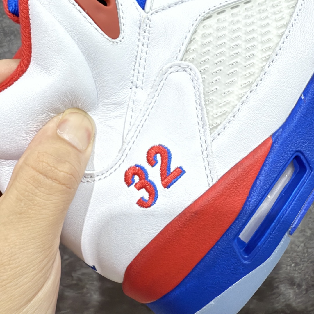 图片[3]-【外贸纯原】Air Jordan AJ5 全明星 白蓝红 货号：HQ7978-102 国内一线大厂出品 匠心打造 原厂皮料原厂数据 全新纸板 模具打造 外贸 平台高端零售专供品质 品质毋庸置疑 一眼正品既视感 细节均已解码！ 尺码：40 40.5 41 42 42.5 43 44 44.5 45 46 47.5！-选品中心
