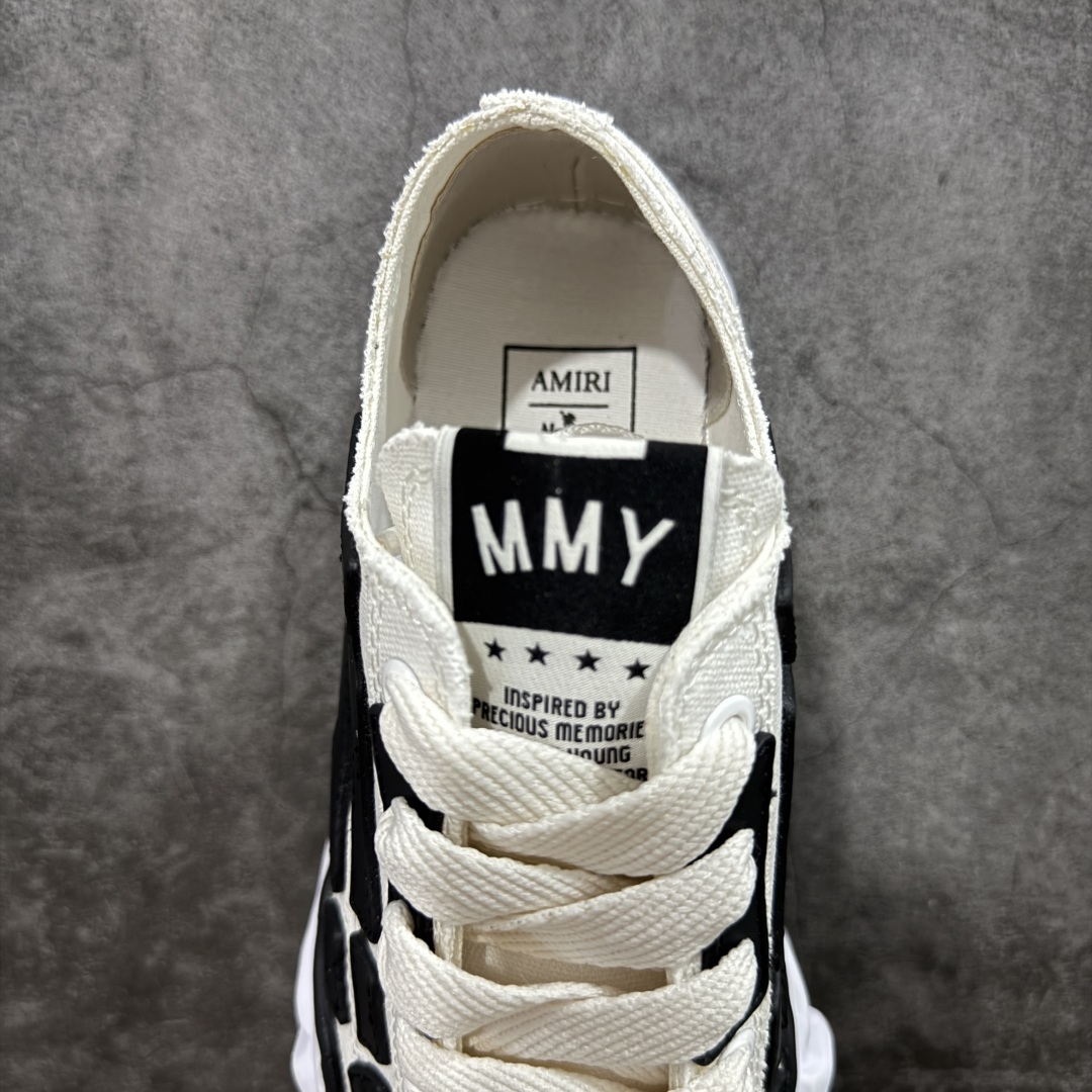 图片[8]-【莞产纯原】MMY X AMIRI 联名款骨头鞋溶解鞋 黑白碰撞，独特骨骼线条设计，这双板鞋将个性与时尚完美融合。上脚瞬间，街头潮流感拉满，每一步都踏出不羁态度 。原版开模复刻 还原正品味道 顶级版本！ 尺码：35-45 ✔ 鞋面采用进口帆布+进口牛皮 ✔ 内里采用顶级帆布 ✔ 二次成型不规则大底 防滑耐磨-选品中心