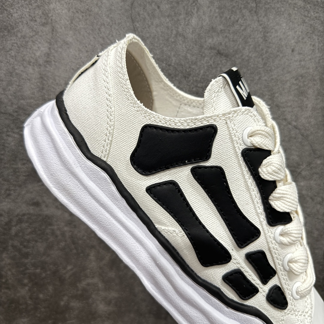 图片[7]-【莞产纯原】MMY X AMIRI 联名款骨头鞋溶解鞋 黑白碰撞，独特骨骼线条设计，这双板鞋将个性与时尚完美融合。上脚瞬间，街头潮流感拉满，每一步都踏出不羁态度 。原版开模复刻 还原正品味道 顶级版本！ 尺码：35-45 ✔ 鞋面采用进口帆布+进口牛皮 ✔ 内里采用顶级帆布 ✔ 二次成型不规则大底 防滑耐磨-选品中心