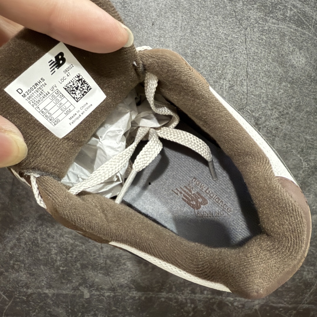 图片[7]-【Mok版】New Balance NB2002R系列 M2002RHS 独家私模 官方99%复刻 6层组合大底 原楦、原纸板、独家私模组合底.abzorb搭配ndurance橡胶大底，还原原版耐磨性、抓地力、弹性和缓震性能 后续新配色陆续出货 长期供应 经历几个月改版.调整.极致还原出货 2025新版鞋型 拒绝杀猪 欢迎对比市面各种虚高版本 尺码：36-47.5-选品中心