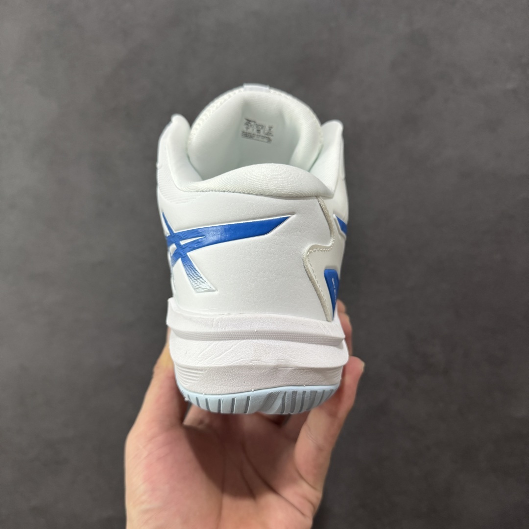 【纯原】Asics Sky Elite FF 3 亚瑟士舒适百搭 中帮 排球训练鞋 男女款 白蓝 一款专