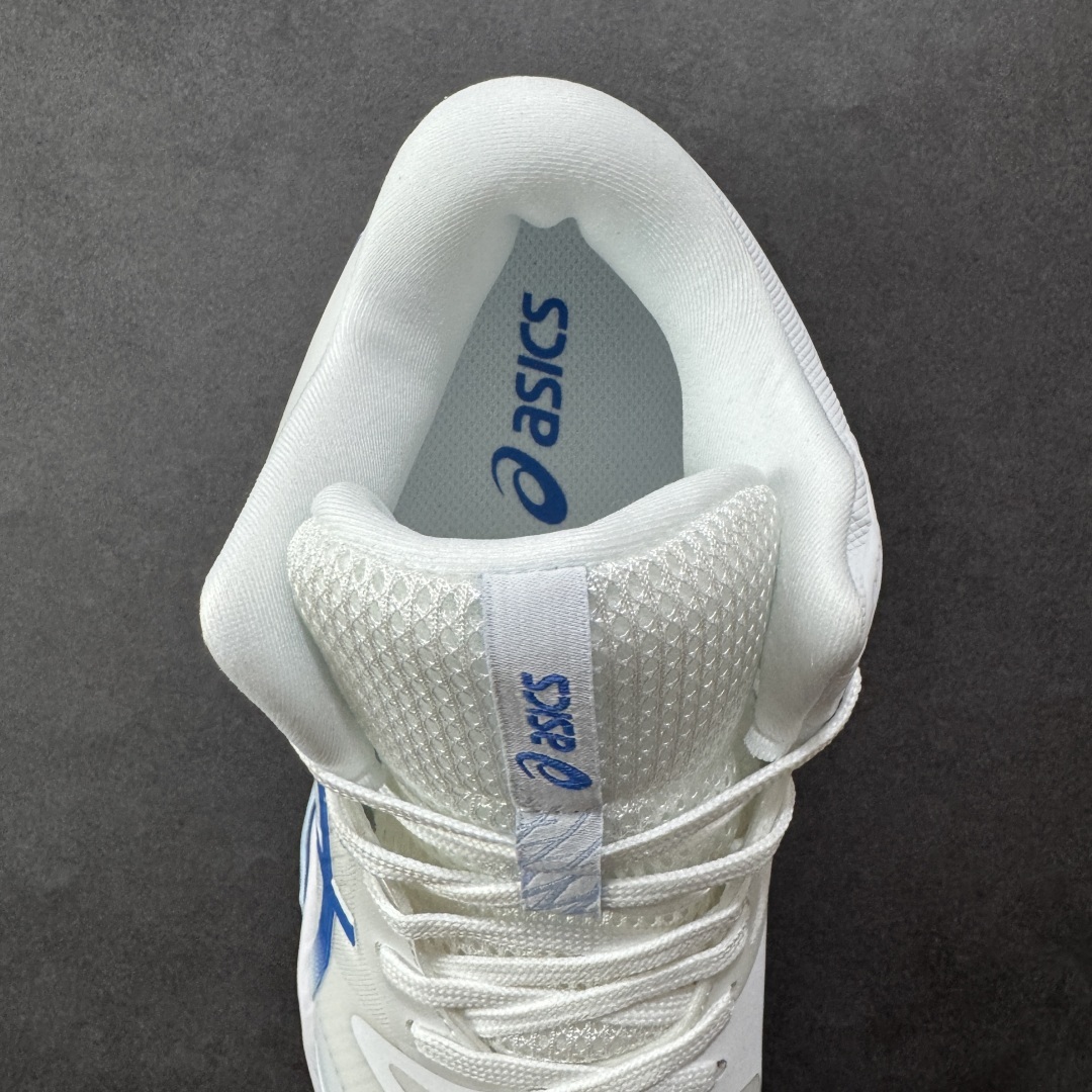 【纯原】Asics Sky Elite FF 3 亚瑟士舒适百搭 中帮 排球训练鞋 男女款 白蓝 一款专