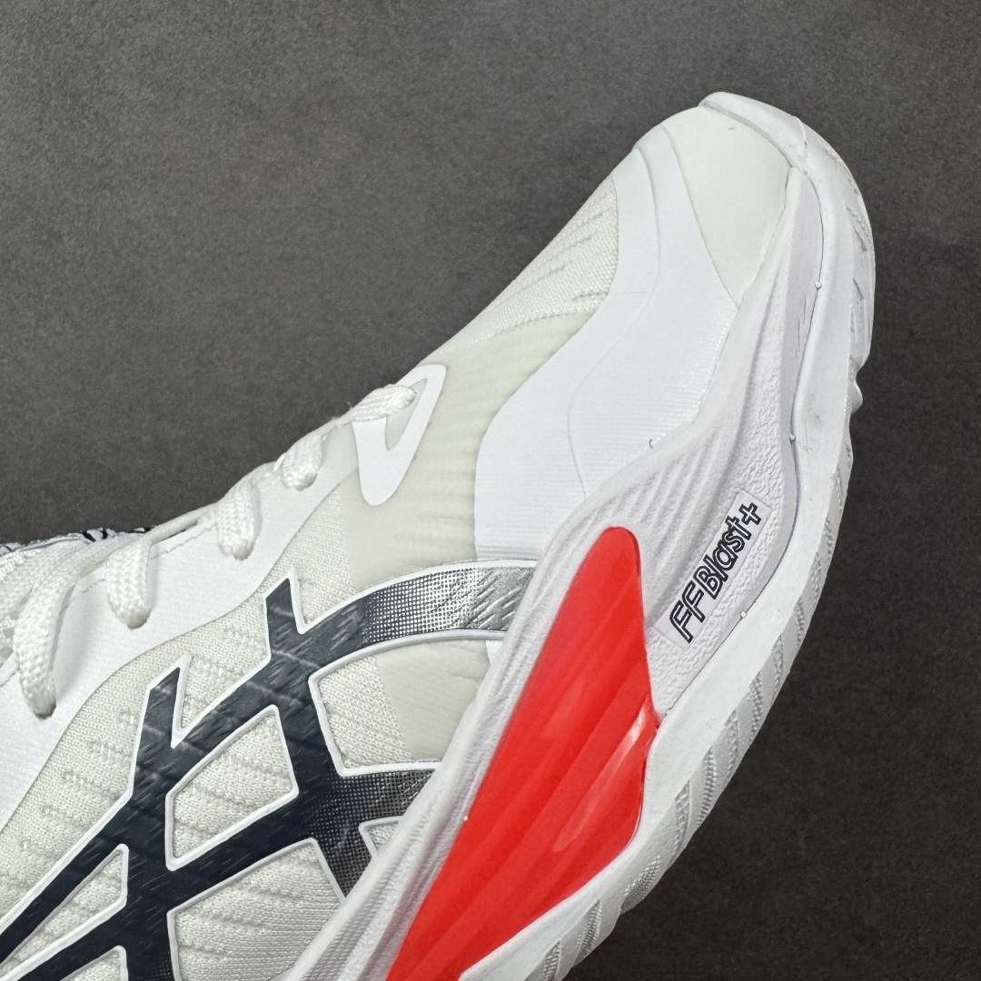 【纯原】Asics Sky Elite FF 3 亚瑟士舒适百搭 中帮 排球训练鞋 男女款 白黑红 一款