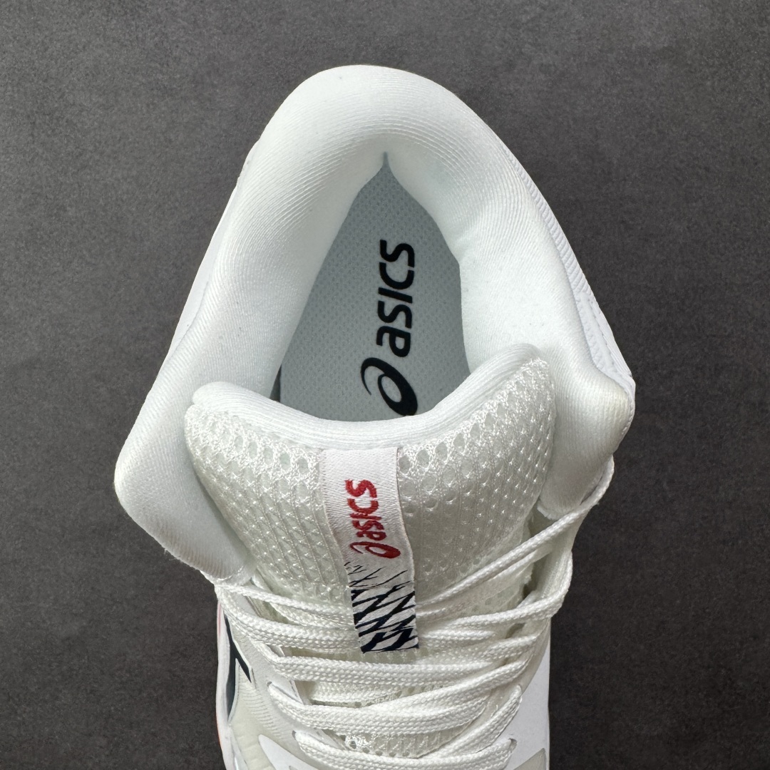 【纯原】Asics Sky Elite FF 3 亚瑟士舒适百搭 中帮 排球训练鞋 男女款 白黑红 一款