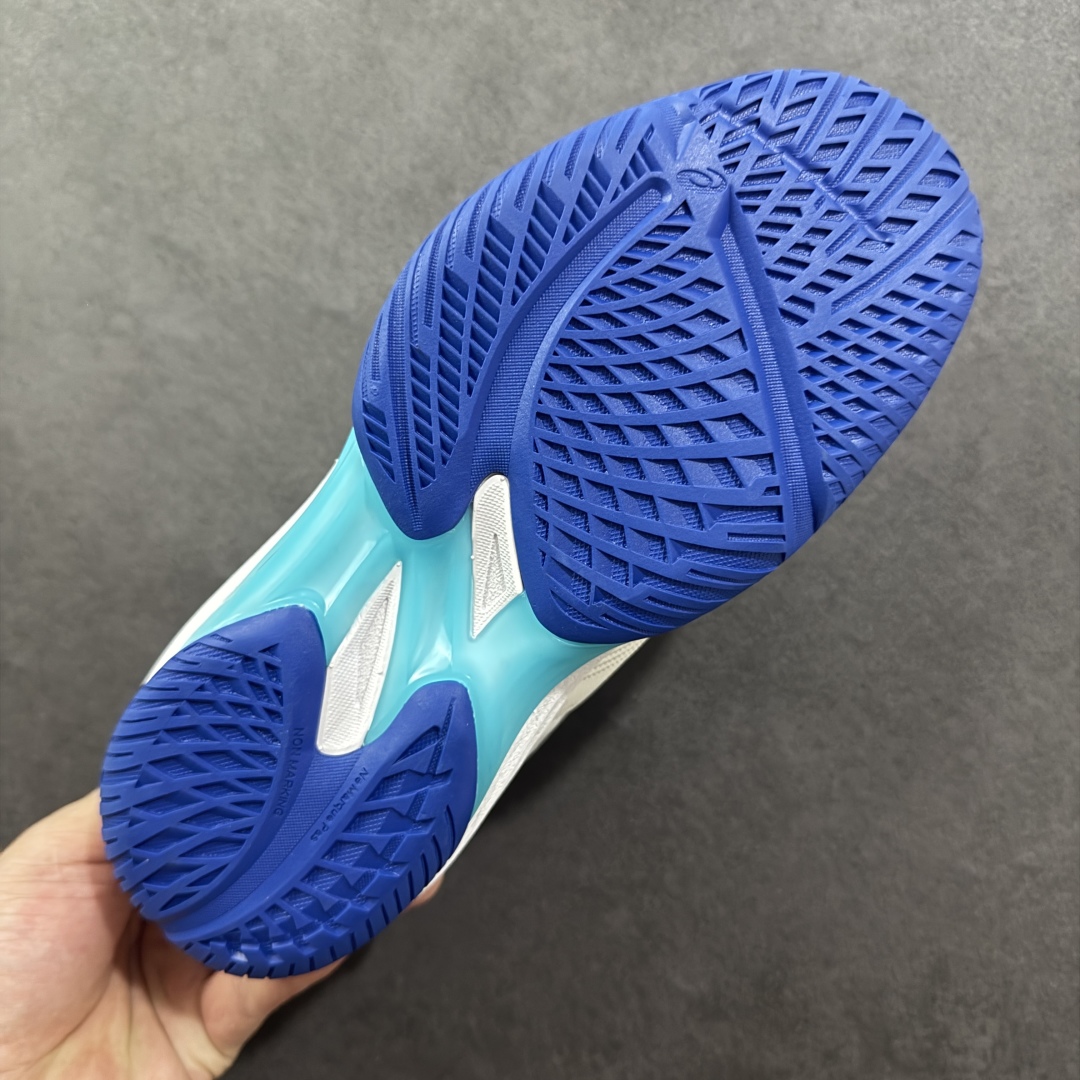 【纯原】ASICS Sky Elite FF 3 亚瑟士舒适百搭 中帮 排球训练鞋 男女款 白蓝红 一款