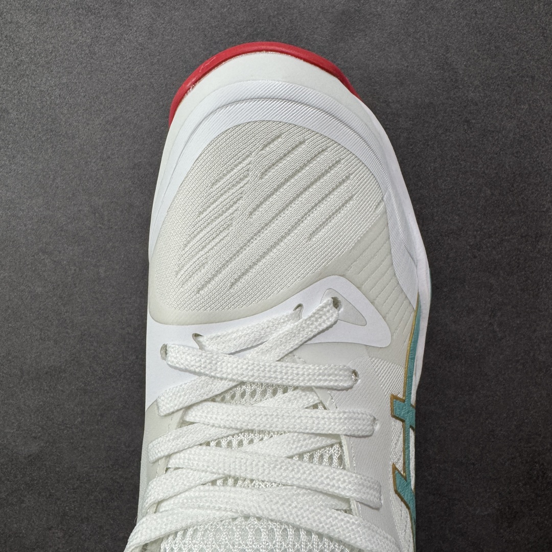 【纯原】Asics Sky Elite FF 3 舒适百搭 中帮 排球训练鞋 男女款 白红绿 一款专为排