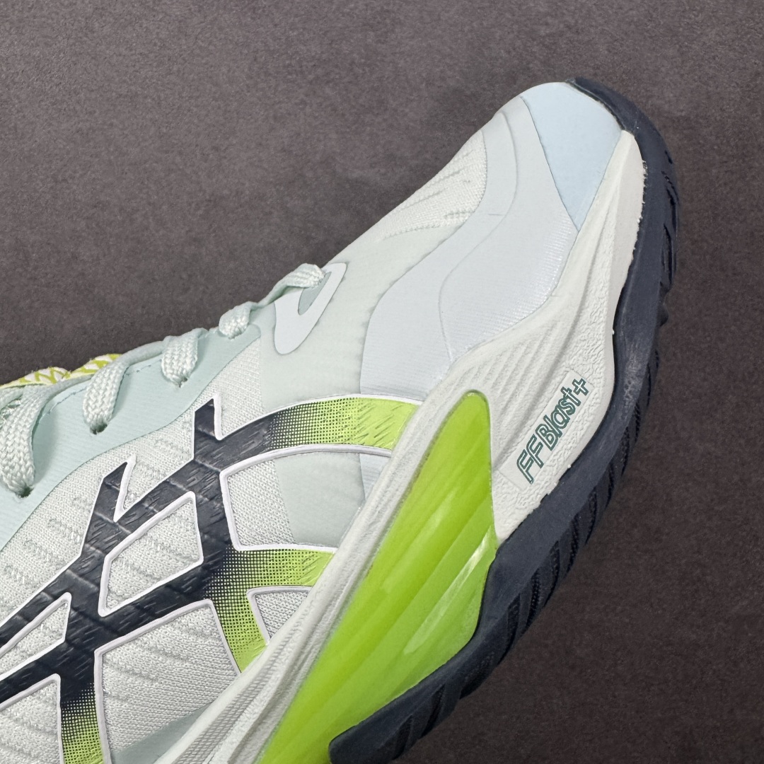 【纯原】Asics Sky Elite FF 3 亚瑟士舒适百搭 中帮 排球训练鞋 男女款 浅绿 一款专