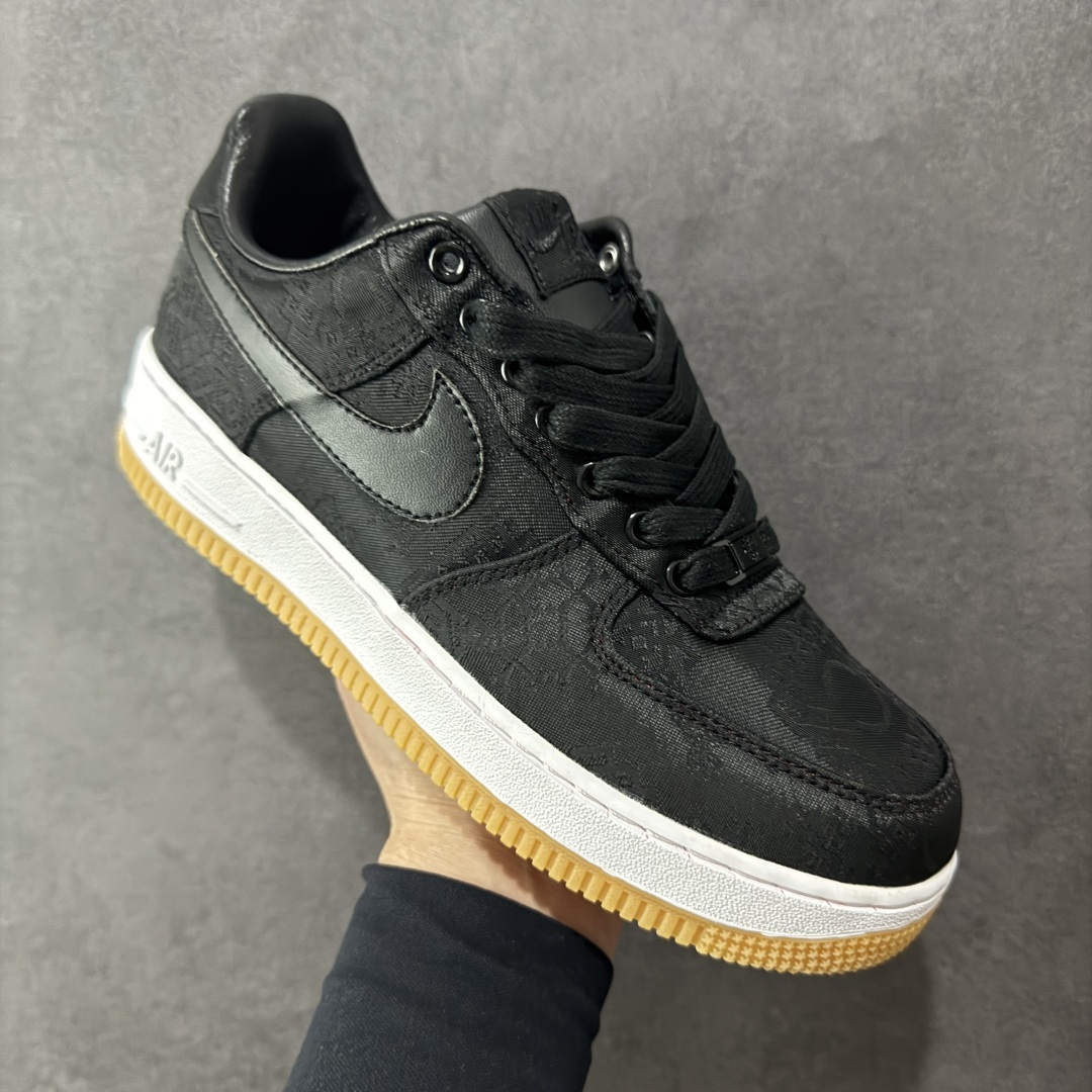 图片[3]-【福利版】CLOT x NK Air Force 1 陈冠希联名款空军一号低帮 黑丝绸 CZ3986-001 工厂清货套现 可撕双层鞋面 外贸专供品质 尺码：36 36.5 37.5 38 38.5 39 40 40.5 41 42 42.5 43 44 44.5 45-选品中心