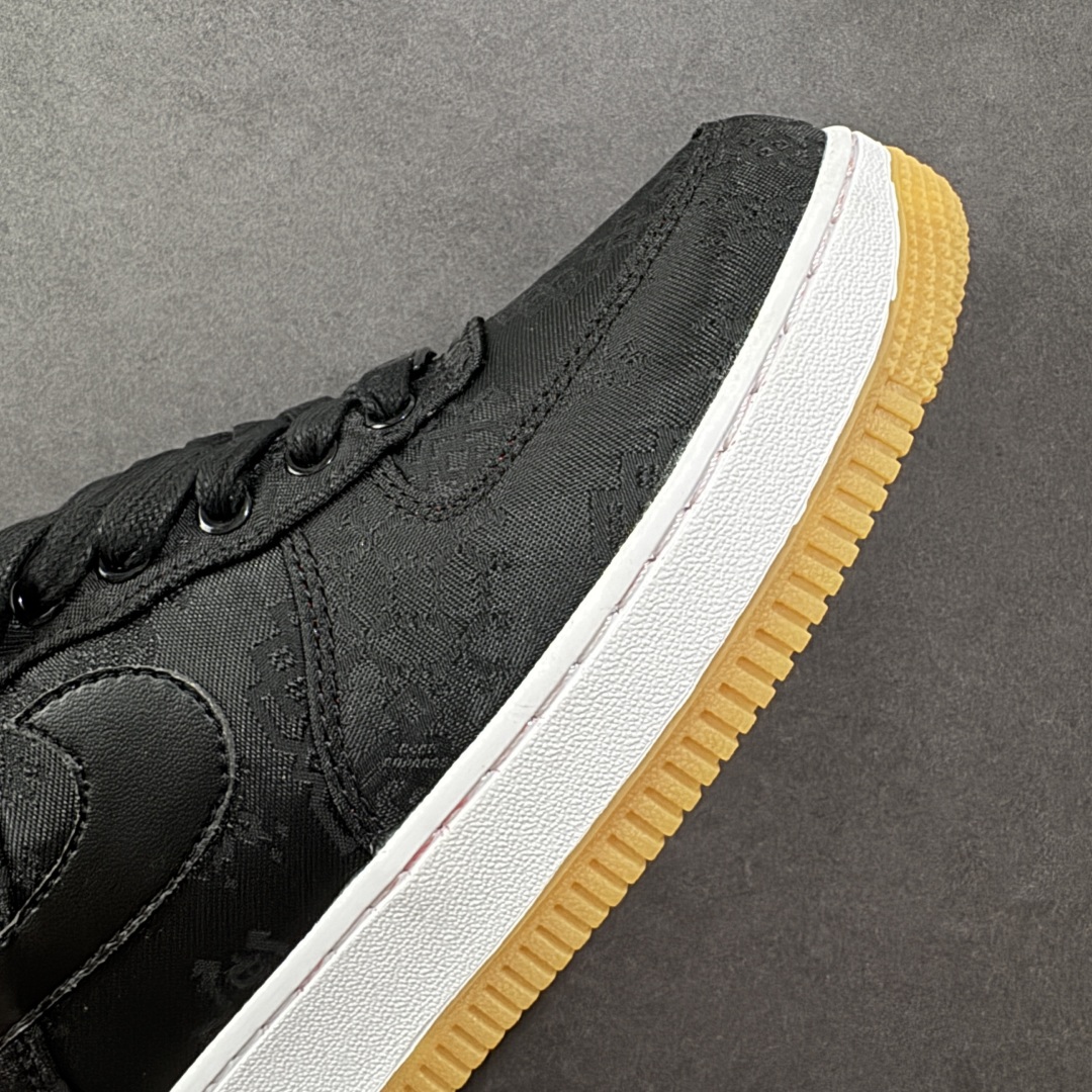 图片[5]-【福利版】CLOT x NK Air Force 1 陈冠希联名款空军一号低帮 黑丝绸 CZ3986-001 工厂清货套现 可撕双层鞋面 外贸专供品质 尺码：36 36.5 37.5 38 38.5 39 40 40.5 41 42 42.5 43 44 44.5 45-选品中心