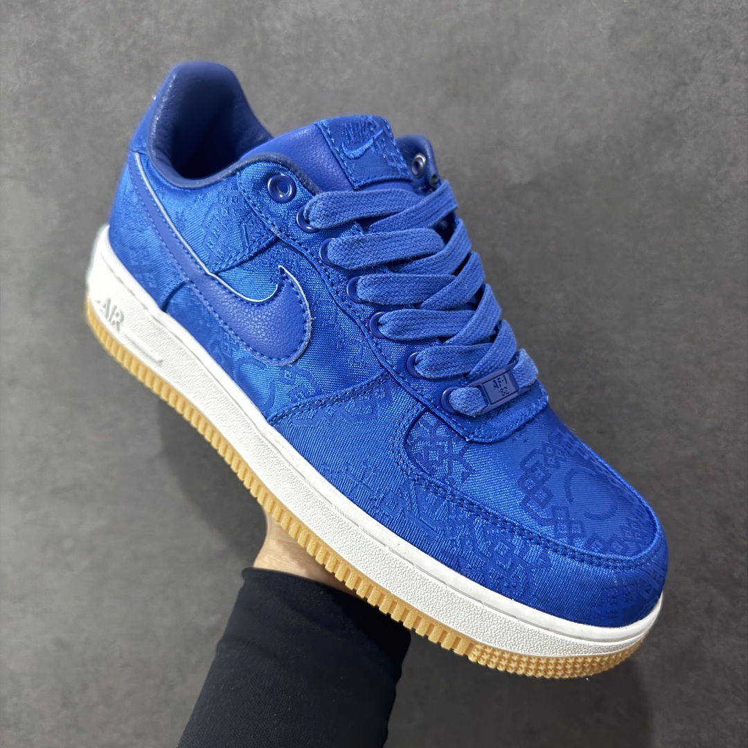 图片[3]-【福利版】CLOT x NK Air Force 1 陈冠希联名款空军一号低帮 粉蓝丝绸 CJ5290-400 工厂清货套现 可撕双层鞋面 外贸专供品质 尺码：36 36.5 37.5 38 38.5 39 40 40.5 41 42 42.5 43 44 44.5 45-选品中心