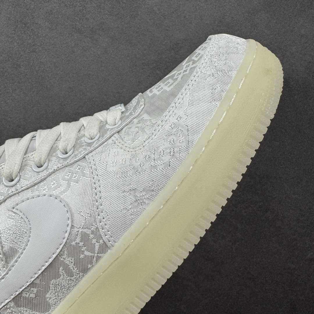 图片[5]-【福利版】CLOT x NK Air Force 1 陈冠希联名款空军一号低帮 白蓝丝绸 AO9286-100 工厂清货套现 可撕双层鞋面 外贸专供品质 尺码：36 36.5 37.5 38 38.5 39 40 40.5 41 42 42.5 43 44 44.5 45-选品中心