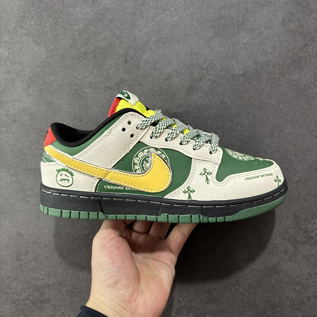 【定制版】Nike SB Dunk Low“ 克罗心联名——绿黄鬼脸” 周年高端定制 低帮休闲板鞋 定制鞋盒 大厂纯原品质出货 超高清洁度 皮料切割干净无任何毛边 细节完美 货号:DG2025-002 尺码: 36 36.5 37.5 38 38.5 39 40 40.5 41 42 42.5 43 44 44.5 45-选品中心