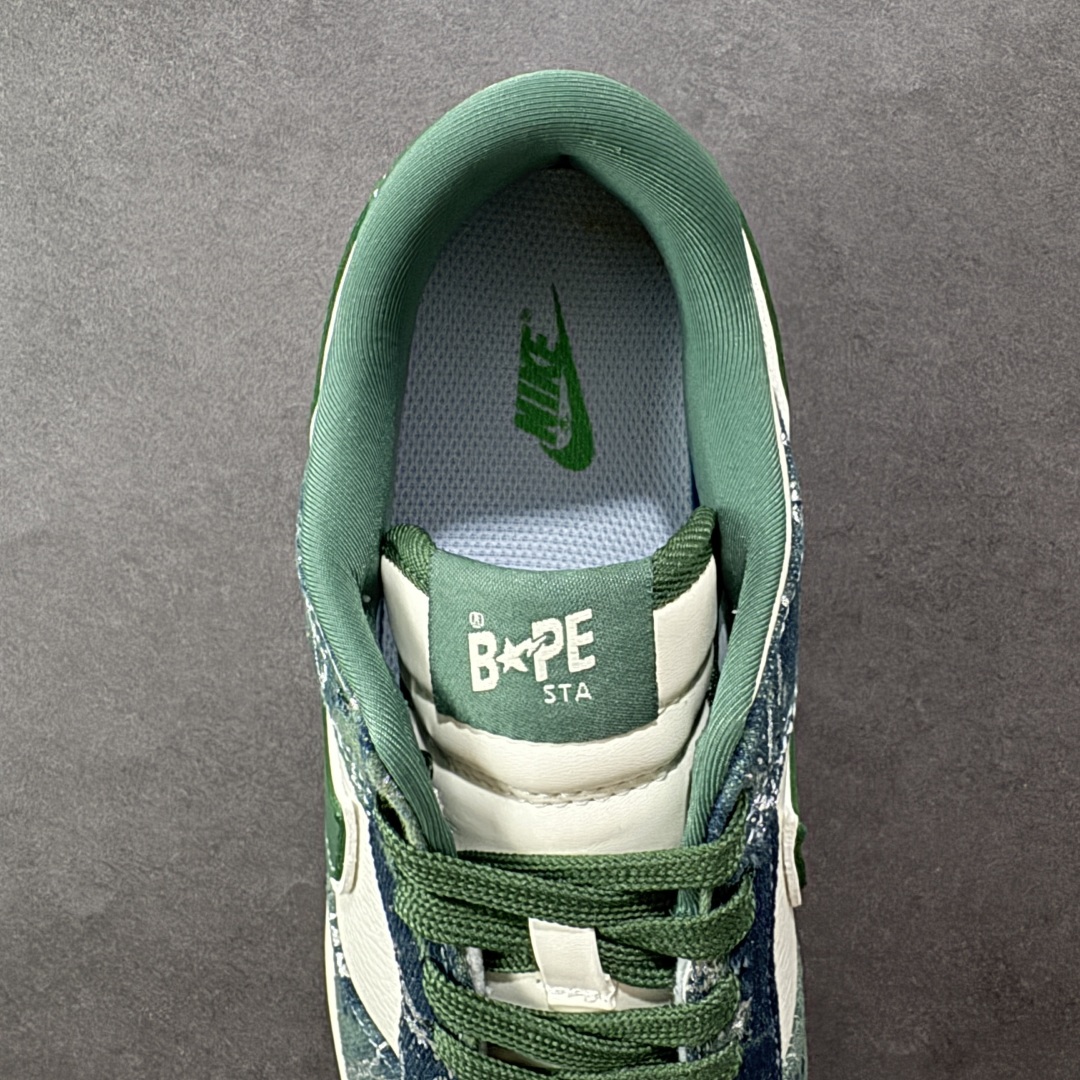 【纯原】Bape x Nk SB Dunk Low 定制配色 猿人头联名 Dunk系列复古低帮休闲百搭板