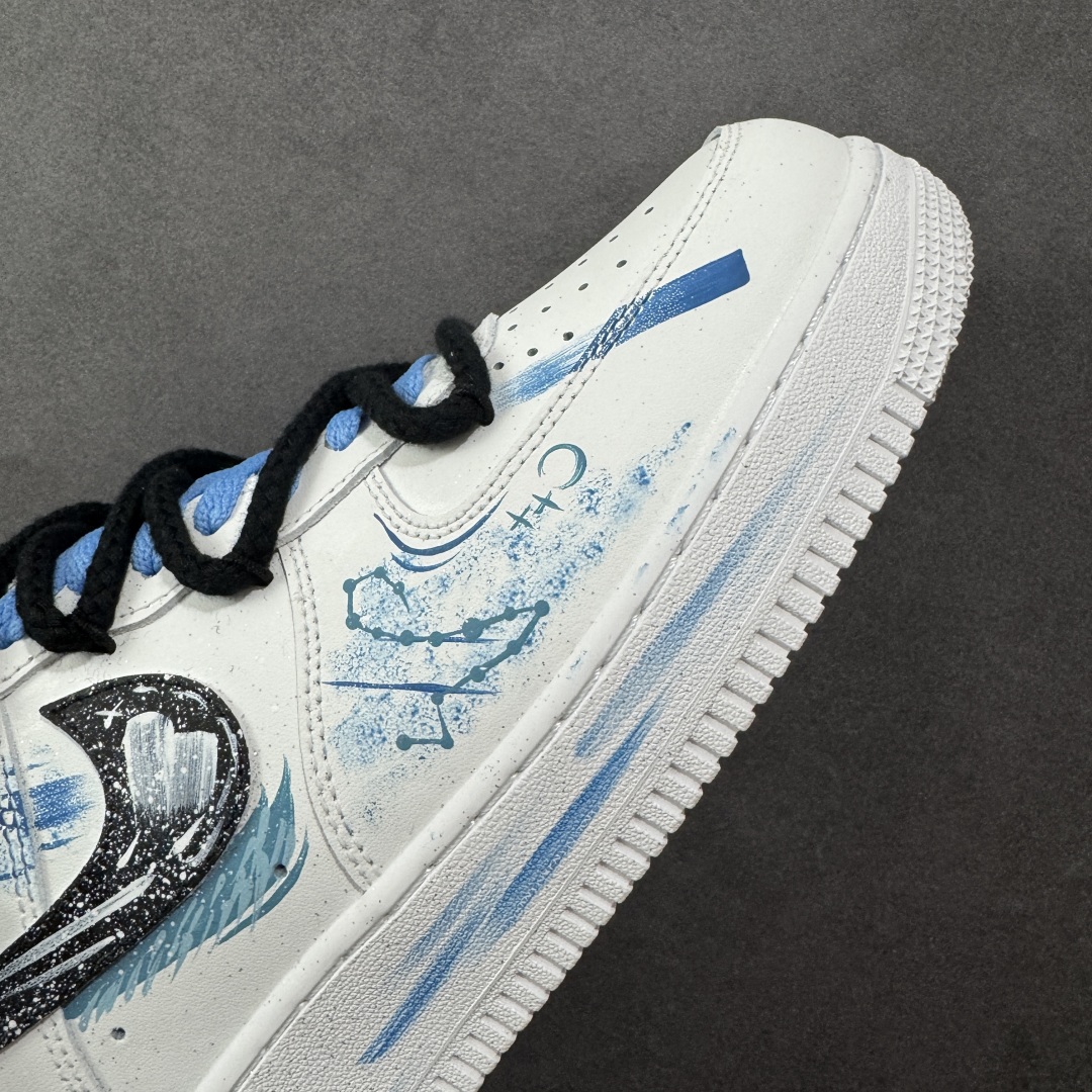【纯原】Nike Air Force 1 Low 07 新奇点十二星座系列 双鱼座 原楦头原纸板 打造纯