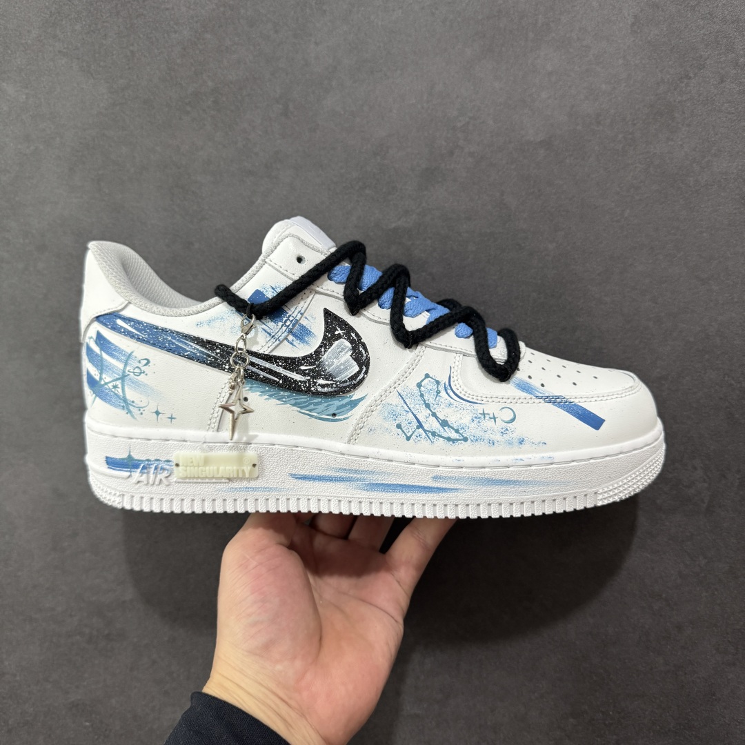 【纯原】Nike Air Force 1 Low 07 新奇点十二星座系列 双鱼座 原楦头原纸板 打造纯