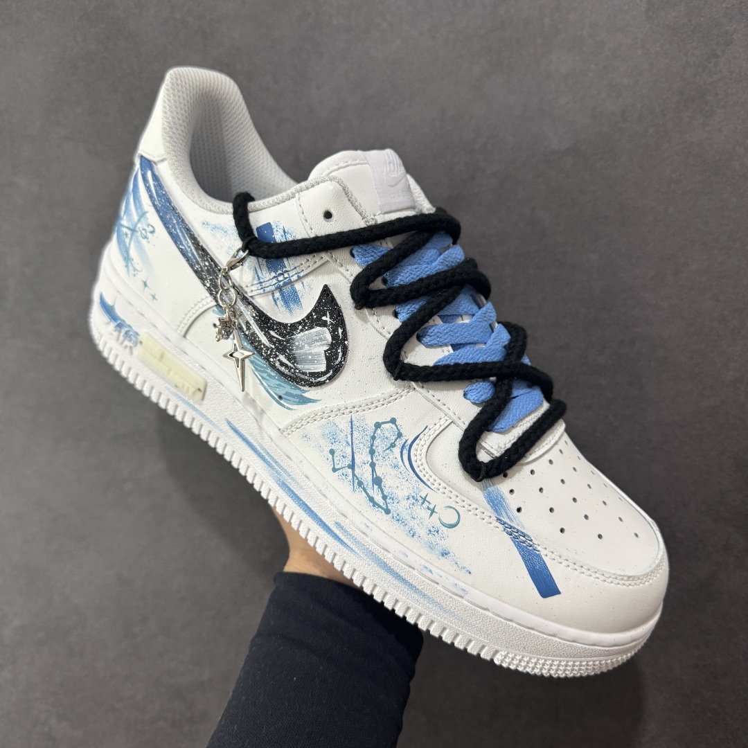 【纯原】Nike Air Force 1 Low 07 新奇点十二星座系列 双鱼座 原楦头原纸板 打造纯