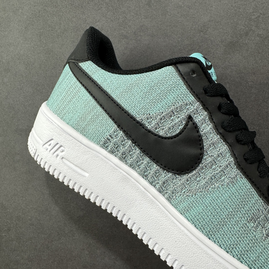 图片[6]-【公司级】Nike Air Force 1\’07 Low 飞织黑绿 空军一号低帮休闲板鞋  #原楦头原纸板 原装鞋盒 定制五金配件 内置全掌气垫 原厂鞋底 货号：CI0051-600  尺码：36 36.5 37.5 38 38.5 39 40 40.5 41 42 42.5 43 44 44.5 45 编码：HXSA250260-选品中心