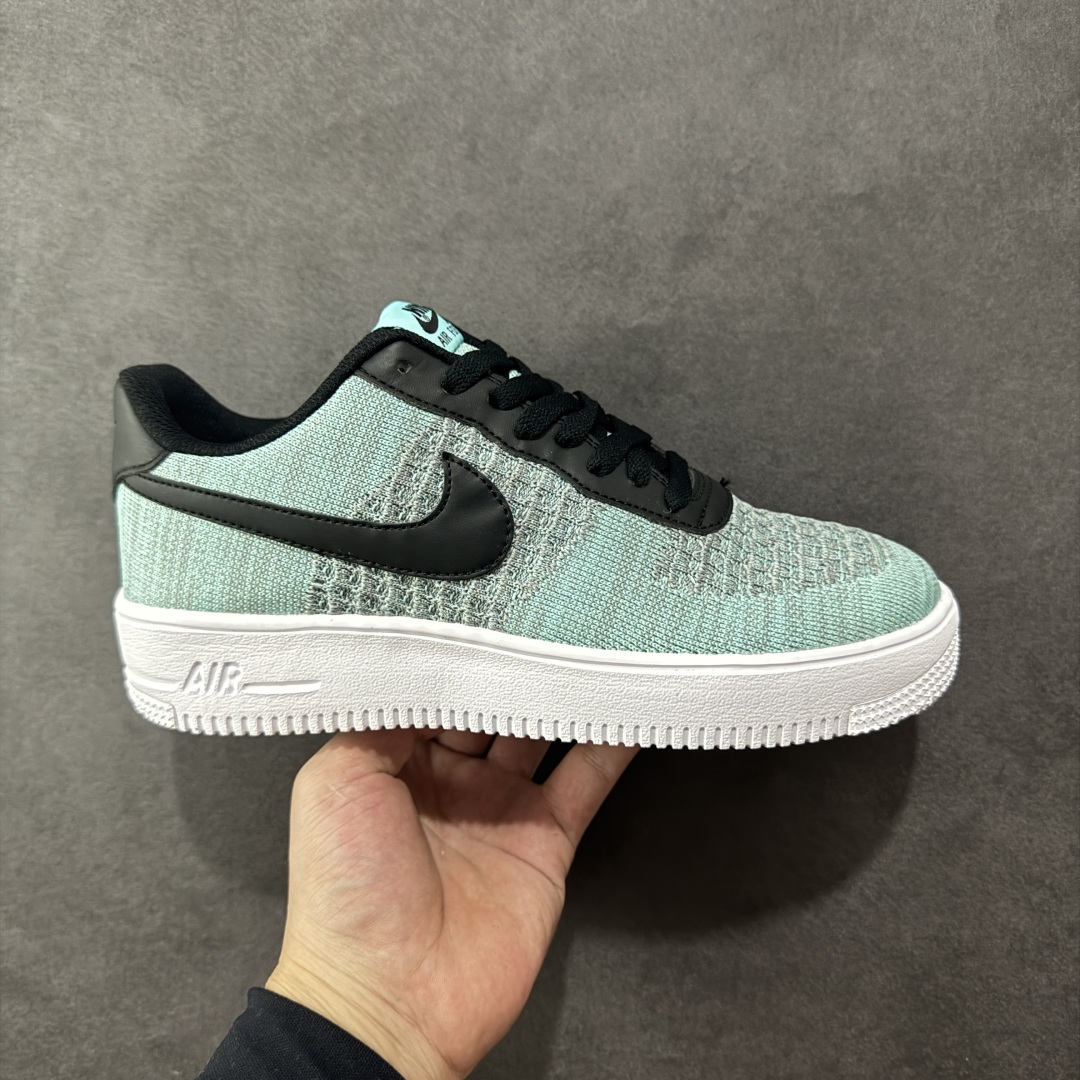 【公司级】Nike Air Force 1\'07 Low 飞织黑绿 空军一号低帮休闲板鞋  #原楦头原纸板 原装鞋盒 定制五金配件 内置全掌气垫 原厂鞋底 货号:CI0051-600  尺码:36 36.5 37.5 38 38.5 39 40 40.5 41 42 42.5 43 44 44.5 45 编码:HXSA250260-选品中心