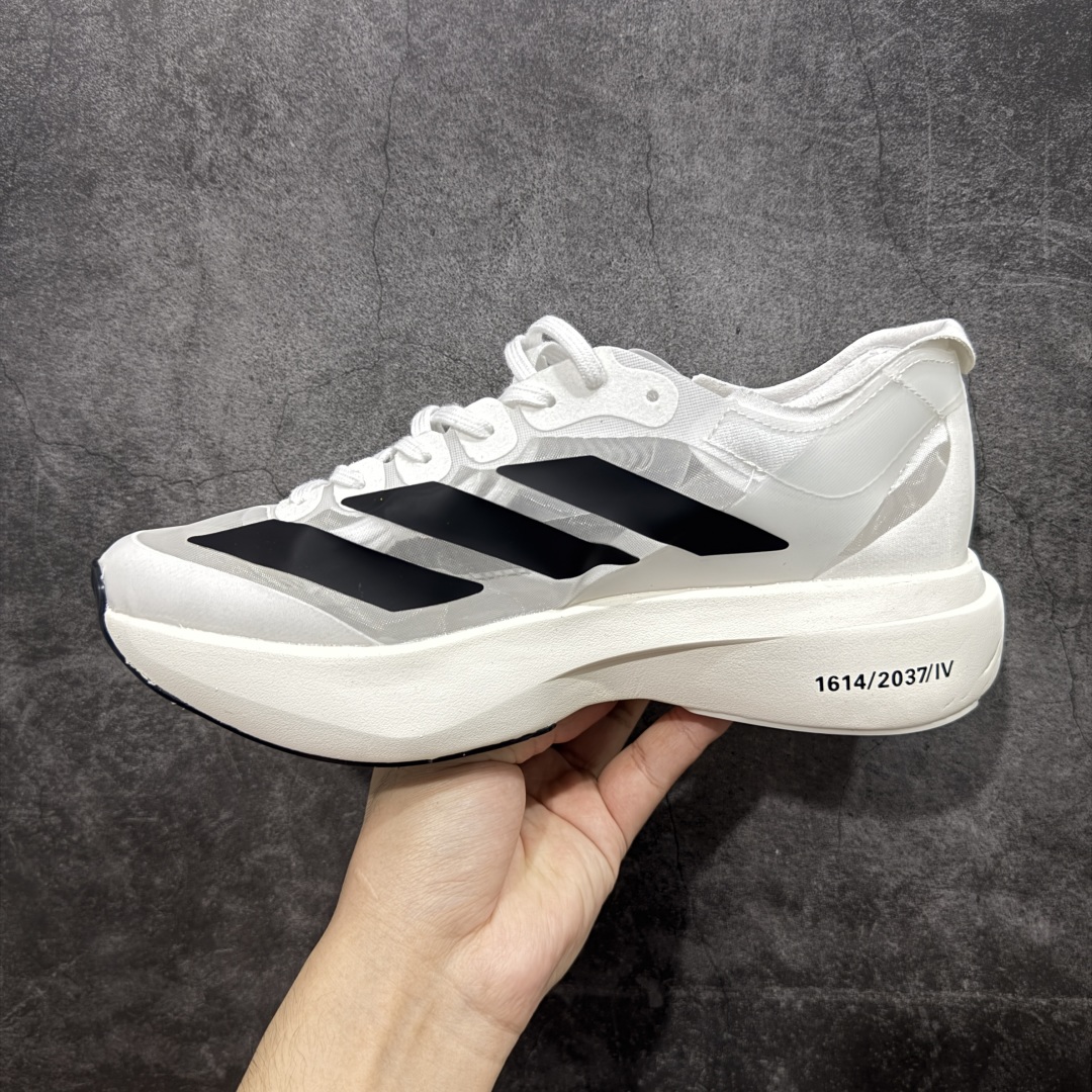 图片[2]-【HD纯原版】阿迪达斯Adidas Adizero Adios Pro Evo 2舒适百搭网布减震透气轻便低帮碳板马拉松竞速跑步鞋 IH5584 内置碳板 阿迪达斯革新力作!「破纪录轻跑鞋」adiZero Adios Pro EVO 极致轻盈的Lightweight Upper设计,带来近乎裸足的舒适体验。中底采用尖端科技，Lightstrike Pro材料经过精细调校，实现卓越缓震与轻量化的完美结合。 尺码：36 36.5 37 38 38.5 39 40 40.5 41 42 42.5 43 44 44.5 45-选品中心