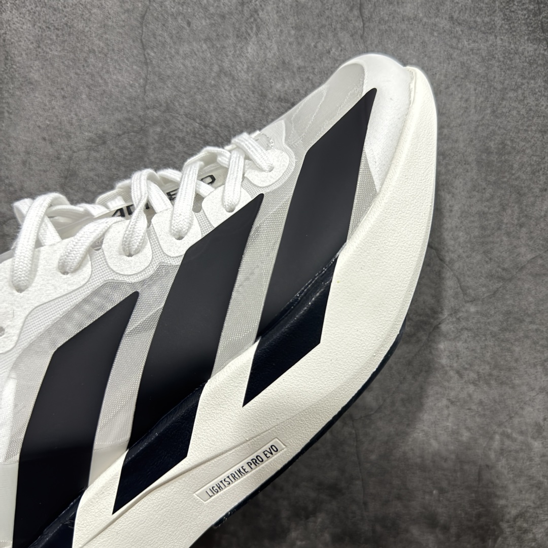 图片[6]-【HD纯原版】阿迪达斯Adidas Adizero Adios Pro Evo 2舒适百搭网布减震透气轻便低帮碳板马拉松竞速跑步鞋 IH5584 内置碳板 阿迪达斯革新力作!「破纪录轻跑鞋」adiZero Adios Pro EVO 极致轻盈的Lightweight Upper设计,带来近乎裸足的舒适体验。中底采用尖端科技，Lightstrike Pro材料经过精细调校，实现卓越缓震与轻量化的完美结合。 尺码：36 36.5 37 38 38.5 39 40 40.5 41 42 42.5 43 44 44.5 45-选品中心