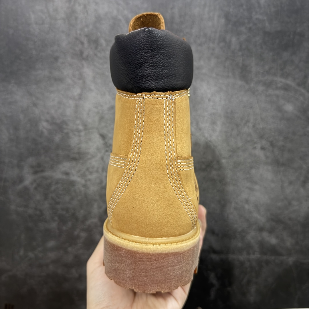 图片[4]-【顶级LW纯原】一比一原版开发版本 添柏岚 Timberland 踢不烂/经典款黄色高帮 【女款六孔 型号10361 男款七孔 型号10061】 某物渠道版 珠海代工厂生产 某宝香港代购统一渠道发货订单 某物一致品质 无需强调华丽文案 只需简单介绍用料 原单正品工艺解析 进口防水磨砂牛皮 紫光Logo防伪标识 精准电脑车线 四线并齐工艺 一万次横折动态防水 一体成型注塑工艺（⚠️区别冷粘一体成型版本）橡胶防滑大底耐造耐磨 全真牛皮领口/内里/鞋垫 配备抗疲劳减震蜂窝鞋垫 舒适性极高 平常生活实用性极高 经典简单易搭配 刮风下雨打雷防电防水抗寒保温必备 全套装柜包装配件 （附送鞋带 清洁橡皮擦 专柜手提袋） 尺码： 35 36 37 37.5 38 38.5 39 39.5 40 41 41.5 42 43 43.5 44 44.5 45 正品官网一致尺码-选品中心