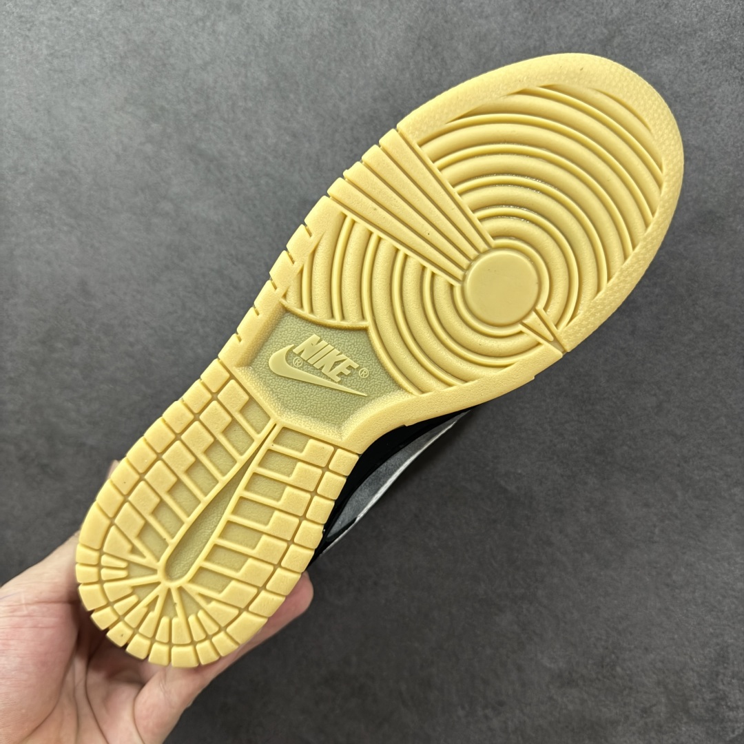 图片[9]-【公司级】耐克Nike SB Dunk Low Retro SE\”Black Grey Gum\”扣篮系列低帮休闲运动滑板板鞋“黑灰麂皮生胶”HQ1931-001 #男鞋半码制#更新窄楦翘头版型#采用固色翻毛皮鞋面材质#鞋垫嵌EVA缓震物料#窄版翘头耐磨橡胶大底 尺码：36-45带半码 编码：YBB220230-选品中心