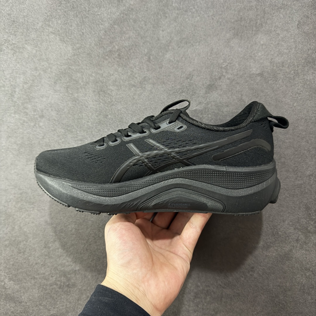 图片[2]-【公司级】ASICS GEL-KAYANO 32 亚瑟士 PLATINUM低帮专业有氧超轻便运动跑步鞋 全新原装数据开发 符合人体工程学 一体式双层编制鞋面 高弹性面料 货号：1011C052-001 尺码：36 37 37.5 38 39 39.5 40.5 41.5 42 42.5 43.5 44 45 编码：LNHB250260-选品中心