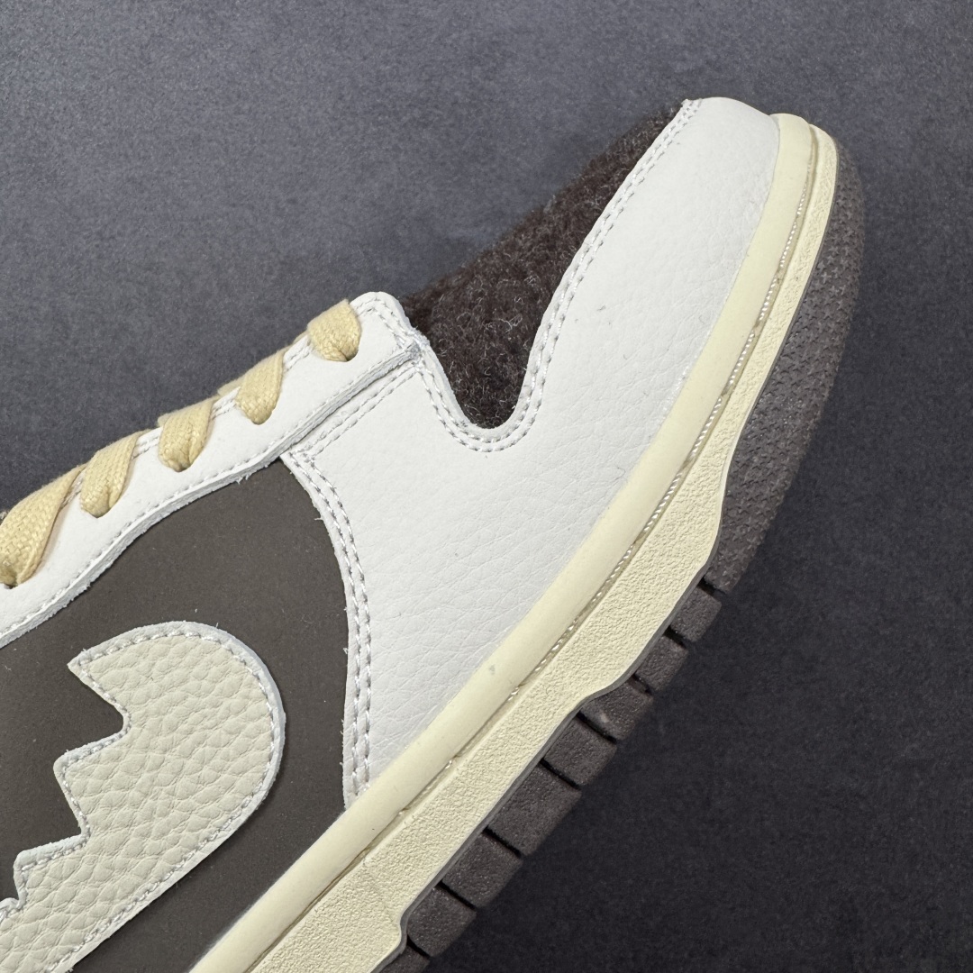 图片[5]-【定制版】Nike SB Dunk Low “labubu拉布布联名—奶白棕长毛” 高端定制 低帮休闲板鞋 定制鞋盒 大厂纯原品质出货 超高清洁度 皮料切割干净无任何毛边 细节完美 货号：DS6608-011 尺码：36 36.5 37.5 38 38.5 39 40 40.5 41 42 42.5 43 44 44.5 45 编码：QFB310320-选品中心