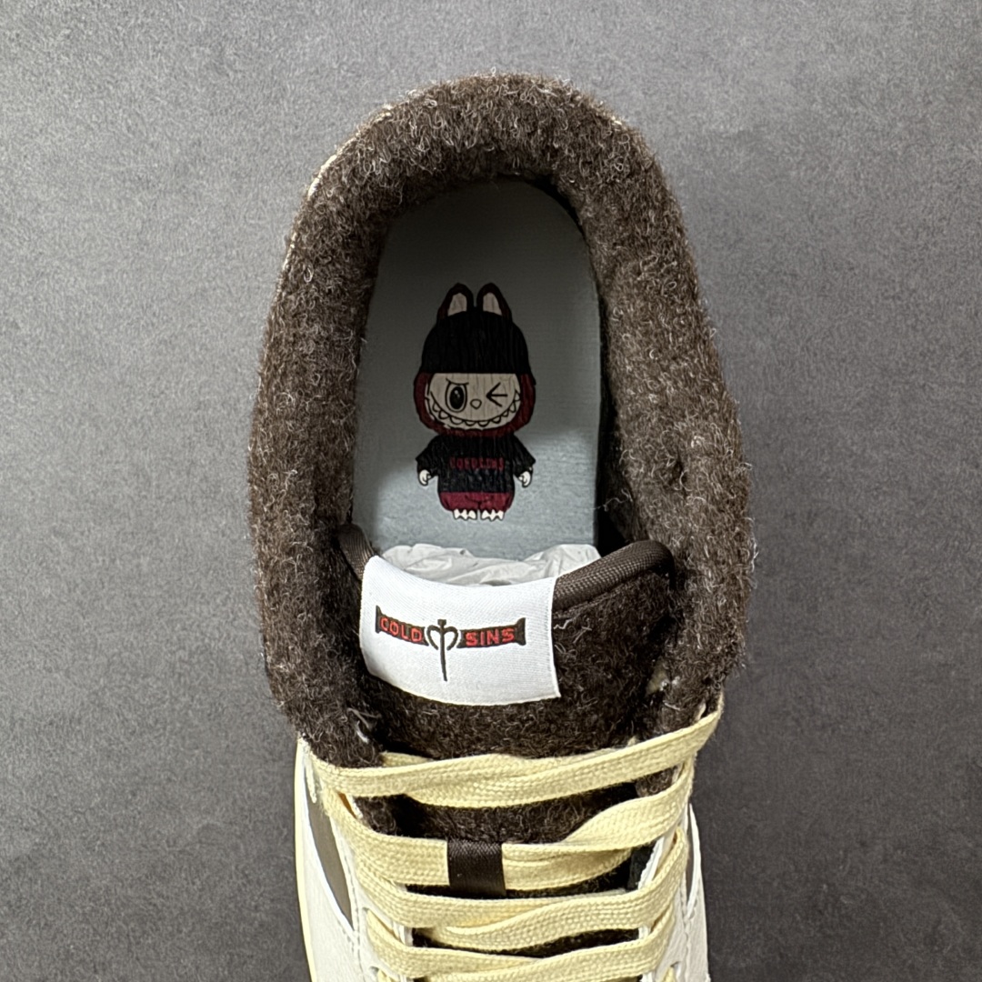 图片[7]-【定制版】Nike SB Dunk Low “labubu拉布布联名—奶白棕长毛” 高端定制 低帮休闲板鞋 定制鞋盒 大厂纯原品质出货 超高清洁度 皮料切割干净无任何毛边 细节完美 货号：DS6608-011 尺码：36 36.5 37.5 38 38.5 39 40 40.5 41 42 42.5 43 44 44.5 45 编码：QFB310320-选品中心