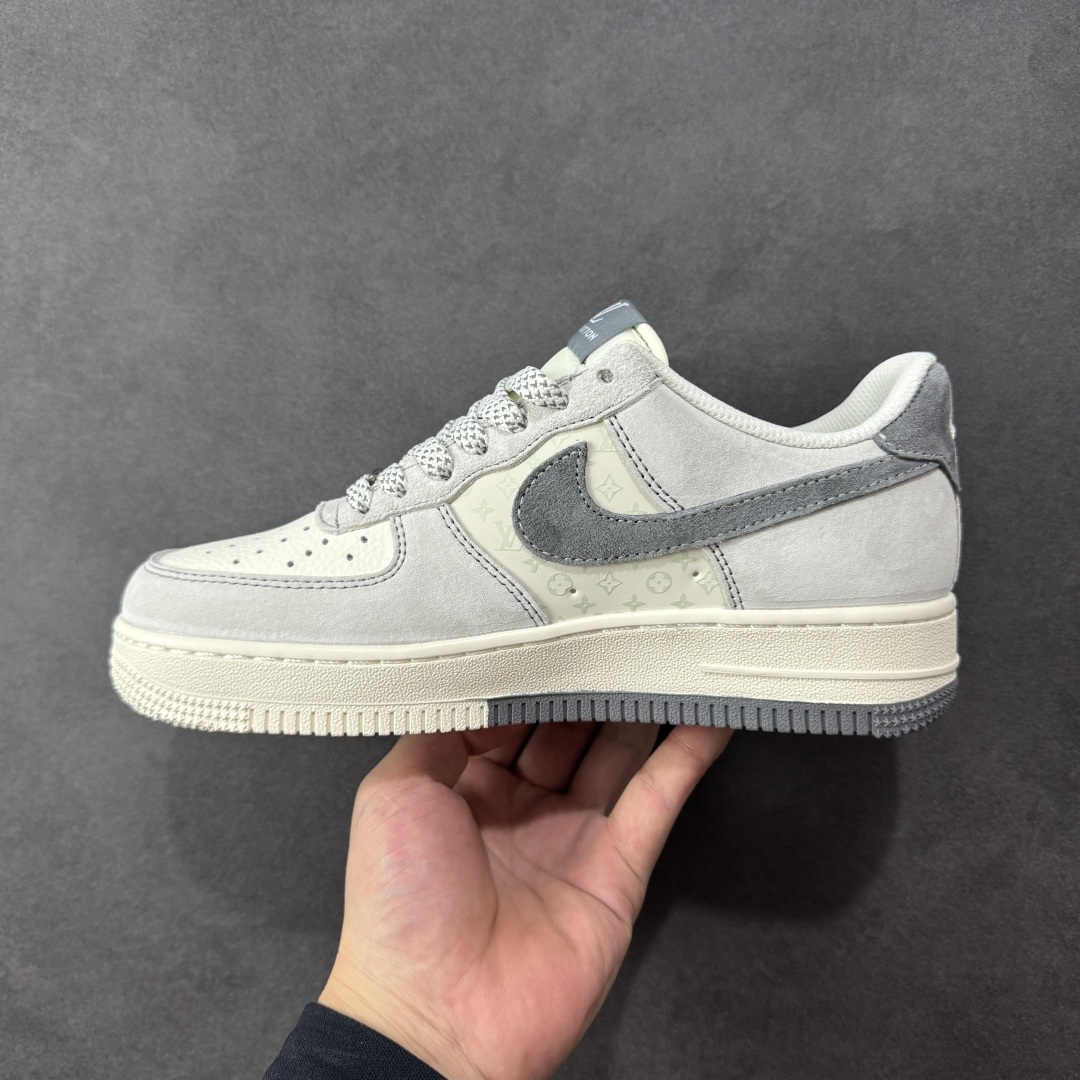 图片[2]-【定制版】Nike Air Force 1\’07 Low LV联名 双拼灰涂鸦 空军一号低帮休闲板鞋 CX5050-Y07  #原楦头原纸板 原装鞋盒 定制五金配件 内置全掌气垫 原厂鞋底  尺码：36 36.5 37.5 38 38.5 39 40 40.5 41 42 42.5 43 44 44.5 45 编码：HXSA310320-选品中心