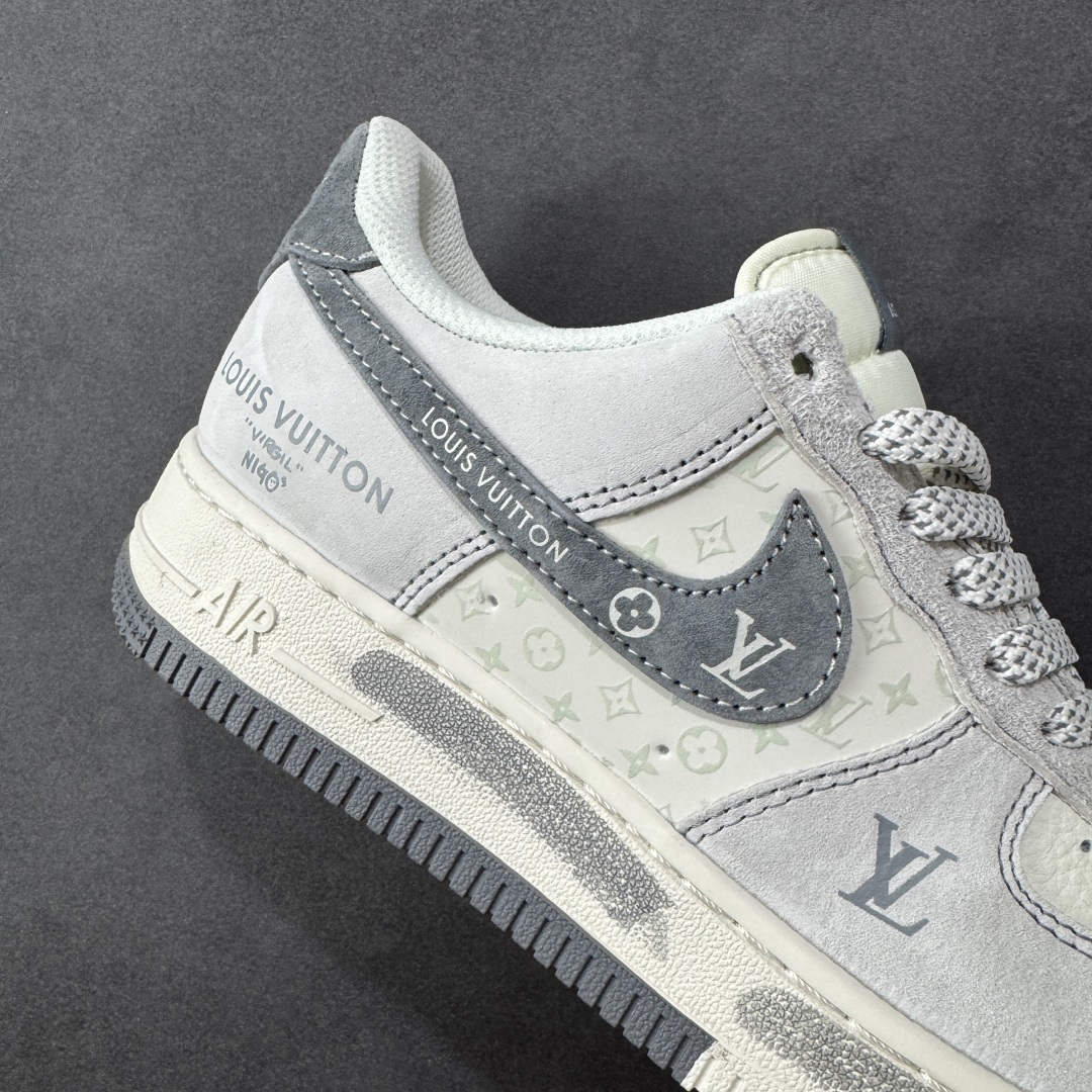 图片[6]-【定制版】Nike Air Force 1\’07 Low LV联名 双拼灰涂鸦 空军一号低帮休闲板鞋 CX5050-Y07  #原楦头原纸板 原装鞋盒 定制五金配件 内置全掌气垫 原厂鞋底  尺码：36 36.5 37.5 38 38.5 39 40 40.5 41 42 42.5 43 44 44.5 45 编码：HXSA310320-选品中心