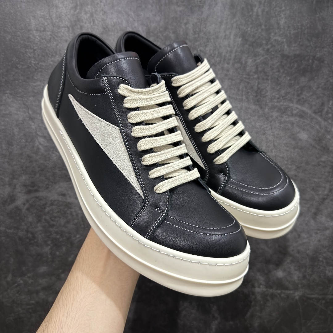 【XC2.0升级版】Rick Owens Vintage Low-Top Sneakers\
