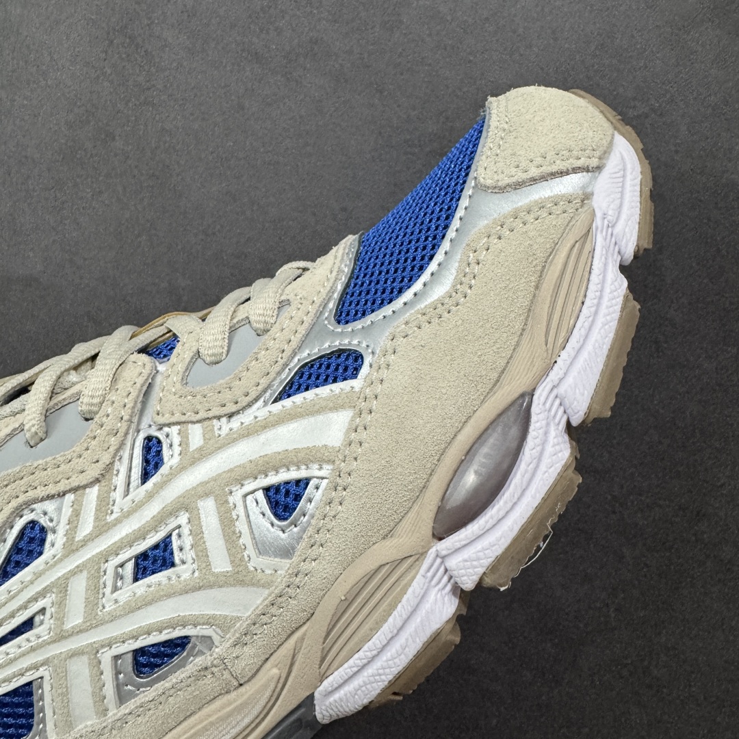 图片[5]-【公司级】Asics Gel-NYC复古单品 亚瑟士ASICSTIGER秋季新款休闲鞋 厚底街头运动休闲鞋 ASICS亚瑟士推出全新GEL-NYC，彰显纽约都市活力 这次的新系列融入了多个版本GEL的经典设计风格，广受好评。其设计灵感来源于GEL-NIMBUS 3,GEL-MC PLUS V 和 GEL-CUMULUS 16 这些往日经典鞋款。GEL-NYC使用GEL-CUMULUS 16鞋款的鞋楦设计,展现了独特的现代化美学。鞋底采用了轻质发泡材料,并在后跟和前掌处采用了ASICS亚瑟士核心科技——GEL缓震胶,赋予鞋款强大的缓冲性能,提供了更柔软舒适的穿着体验。而在原有设计的启发之上,此次鞋款采用更贴合当今潮流趋势的材料和创新技术,展现出纽约充满活力的都市精神。 尺码：36-45-选品中心