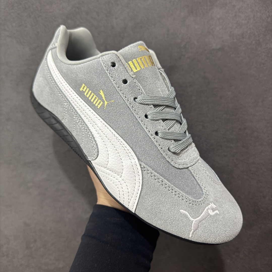 图片[3]-【公司级】Puma Speedcat OG 防滑耐磨低帮德训赛车板鞋 孔眼底座和脚趾凸起由绒面革材料制成 支持侧踏时的踏步工作 脚背和侧板采用尼龙网布 即使在健身房等使用环境中也能确保透气性 像吸盘一样的设计是为了提高体育馆表面的抓地力性能 货号： 406329-05 尺码： 35-45-选品中心