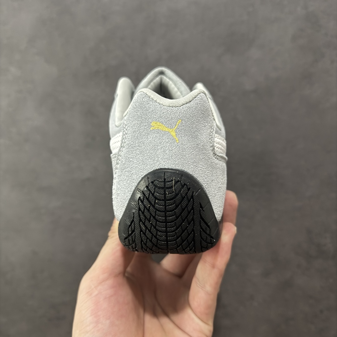 图片[4]-【公司级】Puma Speedcat OG 防滑耐磨低帮德训赛车板鞋 孔眼底座和脚趾凸起由绒面革材料制成 支持侧踏时的踏步工作 脚背和侧板采用尼龙网布 即使在健身房等使用环境中也能确保透气性 像吸盘一样的设计是为了提高体育馆表面的抓地力性能 货号： 406329-05 尺码： 35-45-选品中心