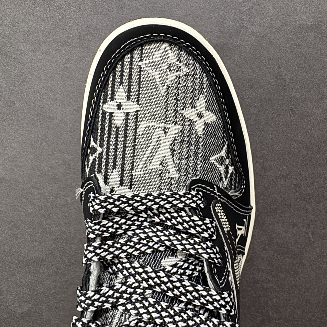 图片[8]-【定制版】Air Jordan 1 Low AJ1 乔1 LV联名 高端定制 低帮复古篮球鞋  #定制鞋盒 大厂纯原品质出货 超高清洁度 皮料切割干净无任何毛边 细节完美 货号：XS2025-063  尺码：36 36.5 37.5 38 38.5 39 40 40.5 41 42 42.5 43 44 44.5 45-选品中心