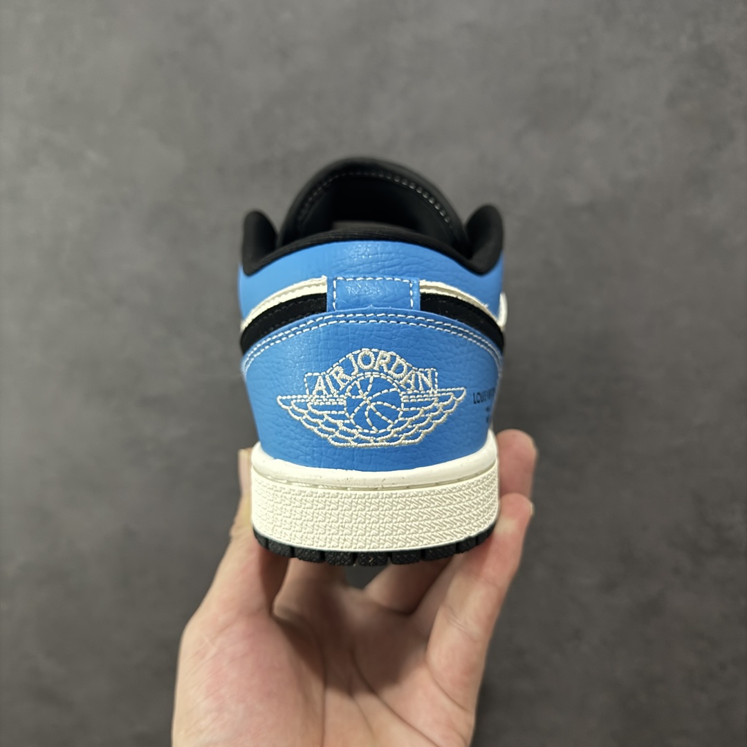 图片[4]-【定制版】Air Jordan 1 Low LV联名 高端定制 低帮复古篮球鞋  #定制鞋盒 大厂纯原品质出货 超高清洁度 皮料切割干净无任何毛边 细节完美 货号：QJ2025-001  尺码：36 36.5 37.5 38 38.5 39 40 40.5 41 42 42.5 43 44 44.5 45-选品中心